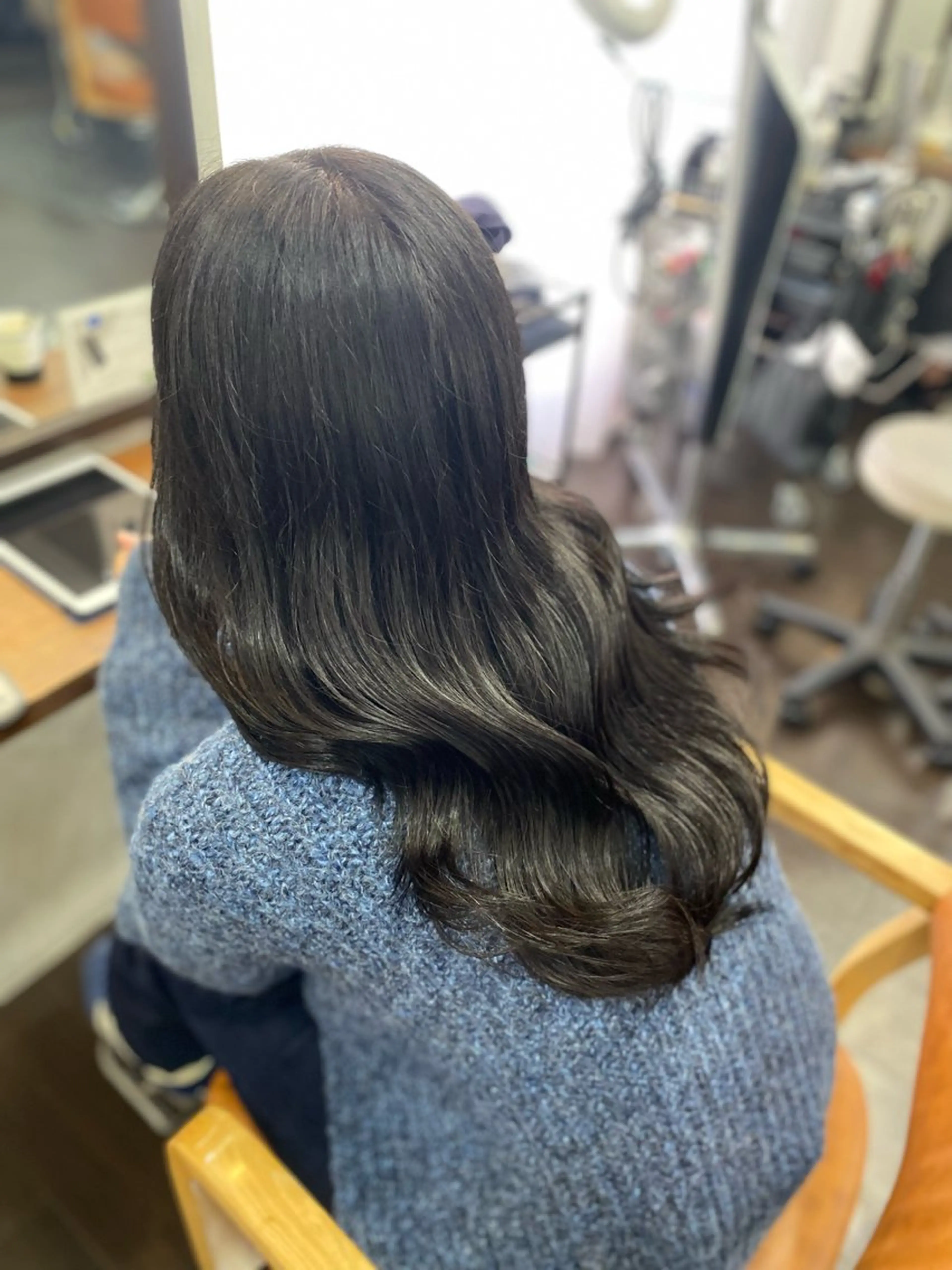 ロング カラー ヘアアレンジ 🍒ᩚ名駅/艶髪 縮毛矯正/あゆ🍒ᩚのヘアスタイル