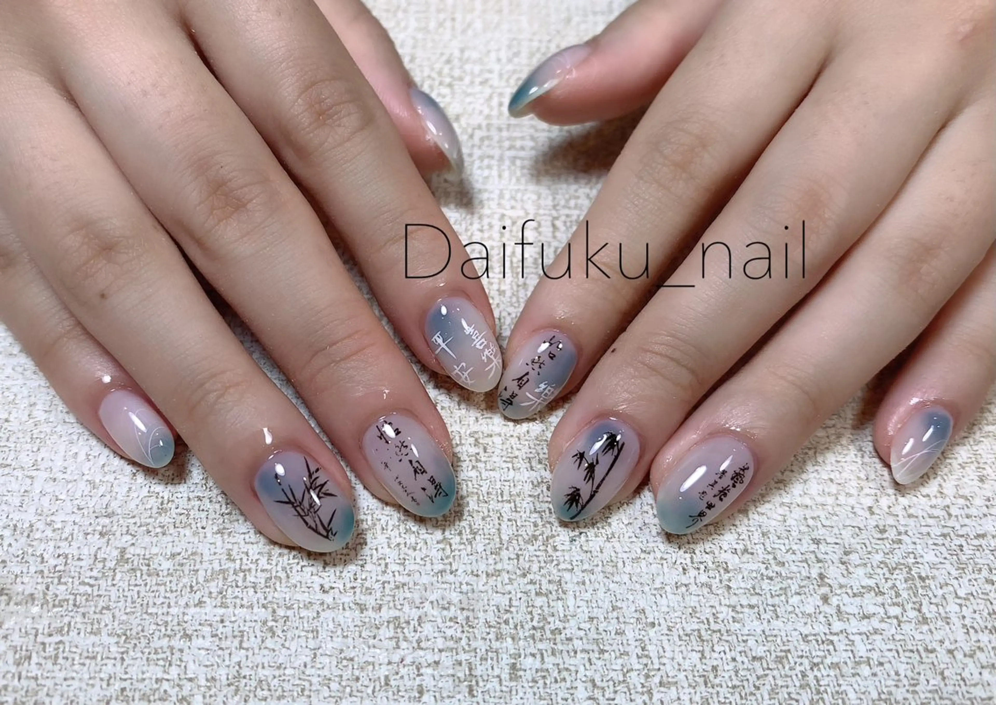 ミディアム ハンドネイル Daifuku nailsのネイルデザイン
