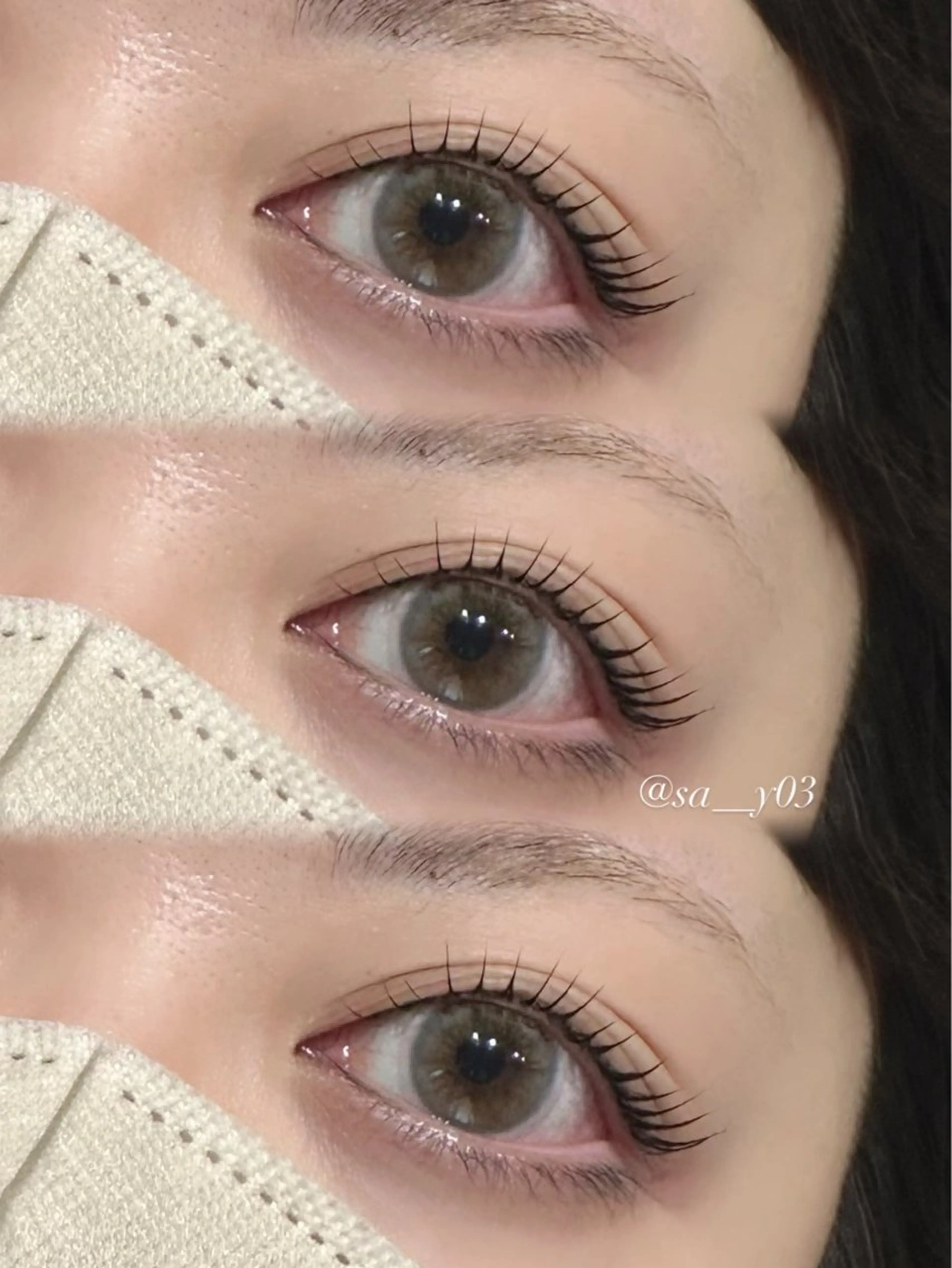 マツエク・マツパ BOOBEE eyelash所属・山下 紗采のマツエク・マツパデザイン