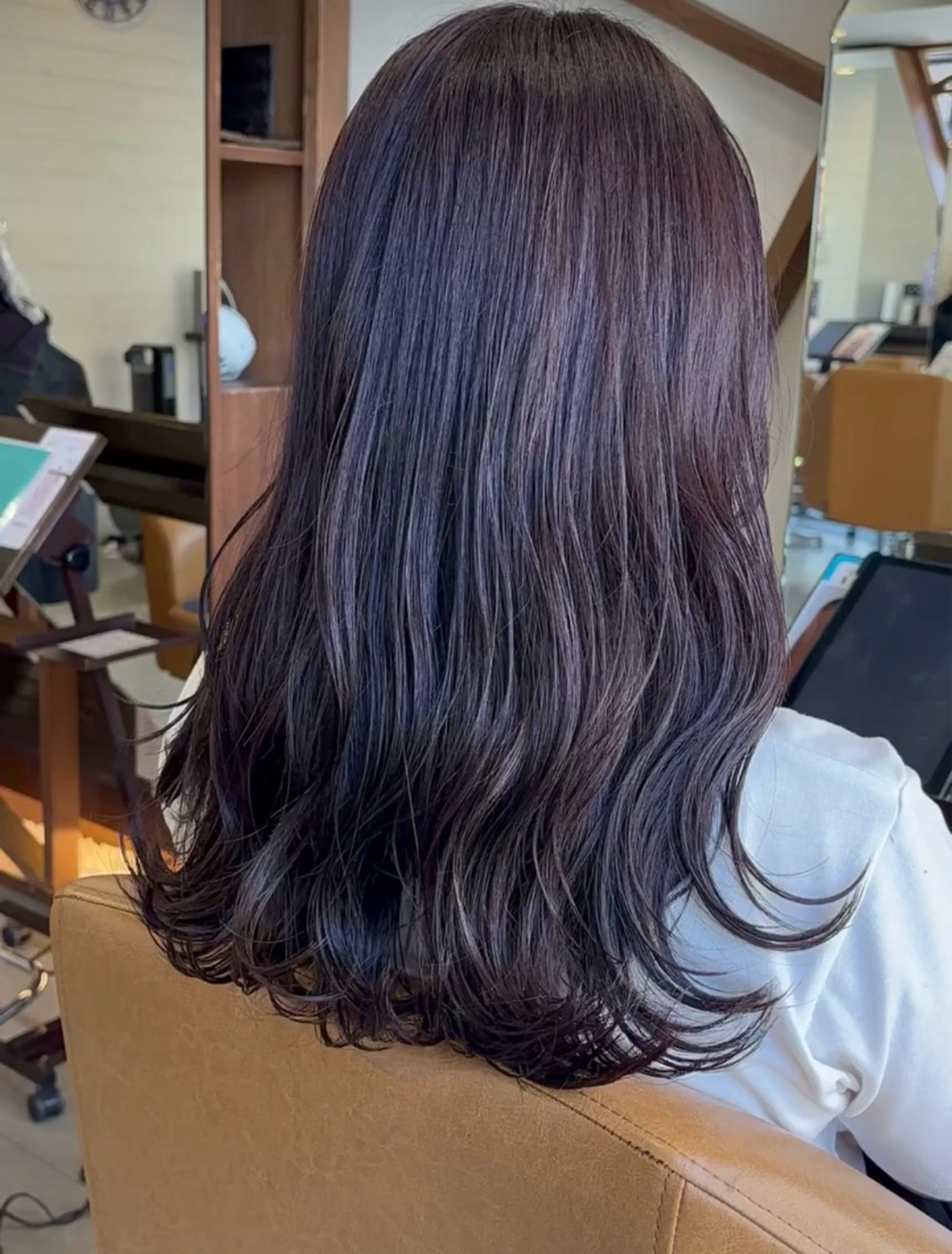 ロング 田中 陸雄のヘアスタイル