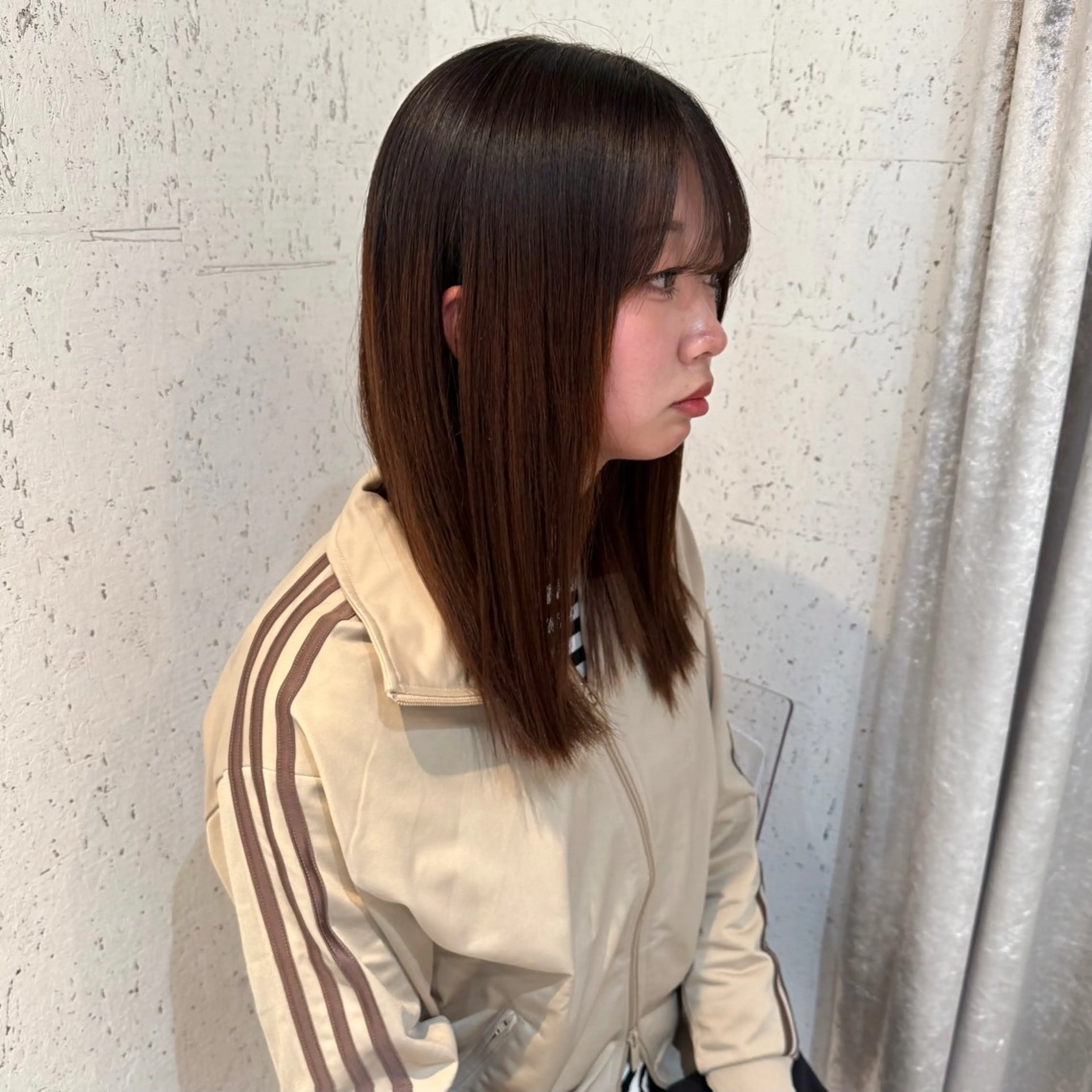 セミロング カラー パーマ 縮毛矯正 mai / linoah˚✧のヘアスタイル