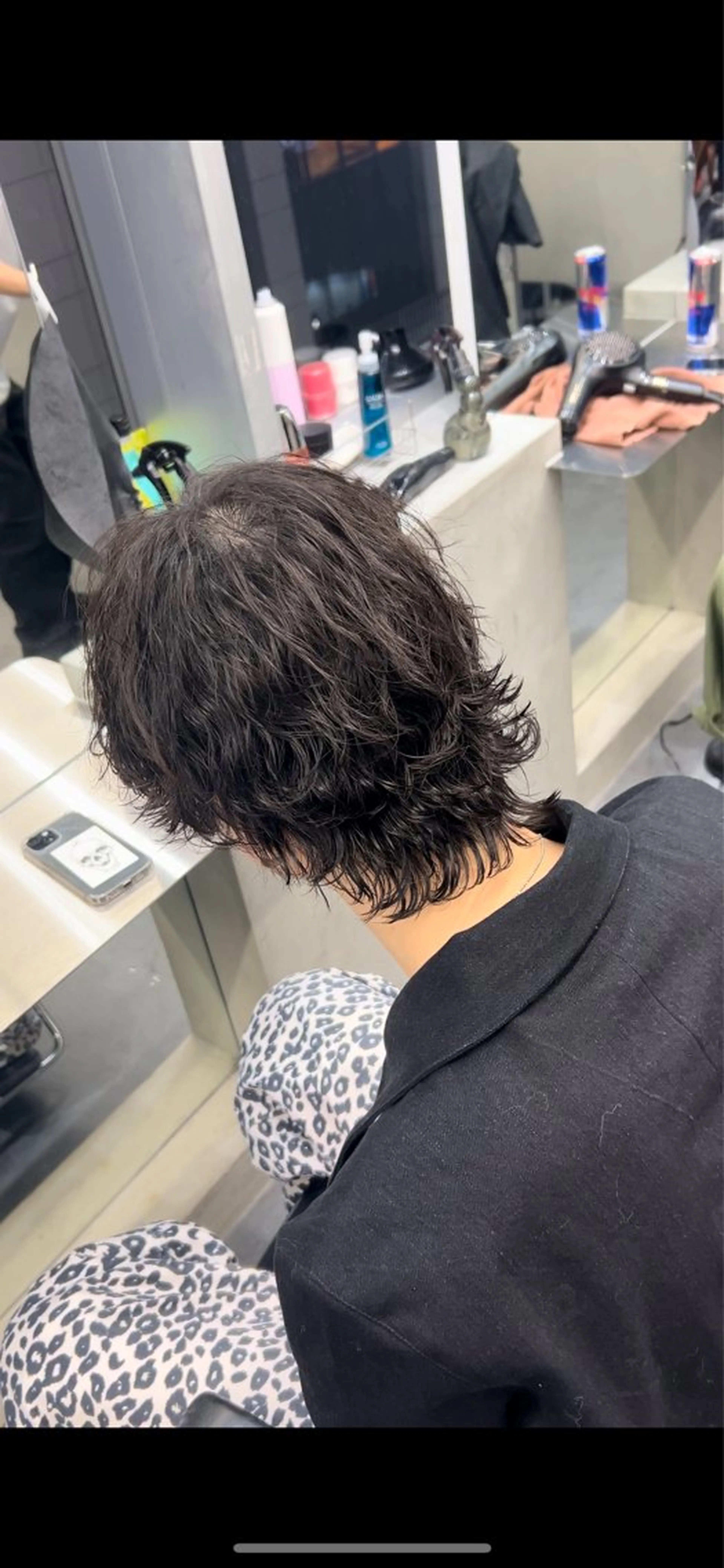 パーマ メンズ 藤平海音/fifth PARKのヘアスタイル