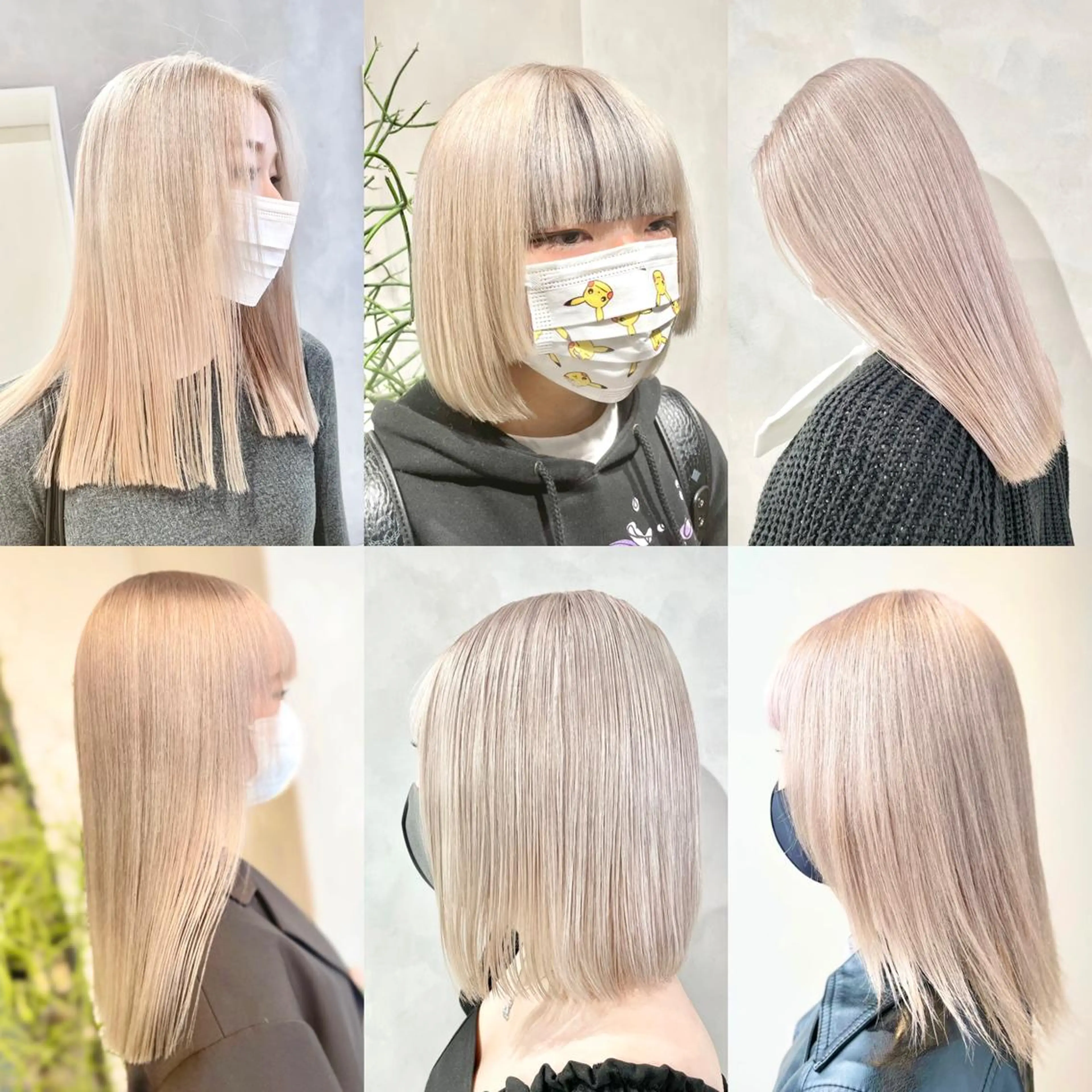 ショート カラー ヘアカラー トリートメント ヘアセット ハイトーン×レイヤー ／遠藤将太のヘアスタイル