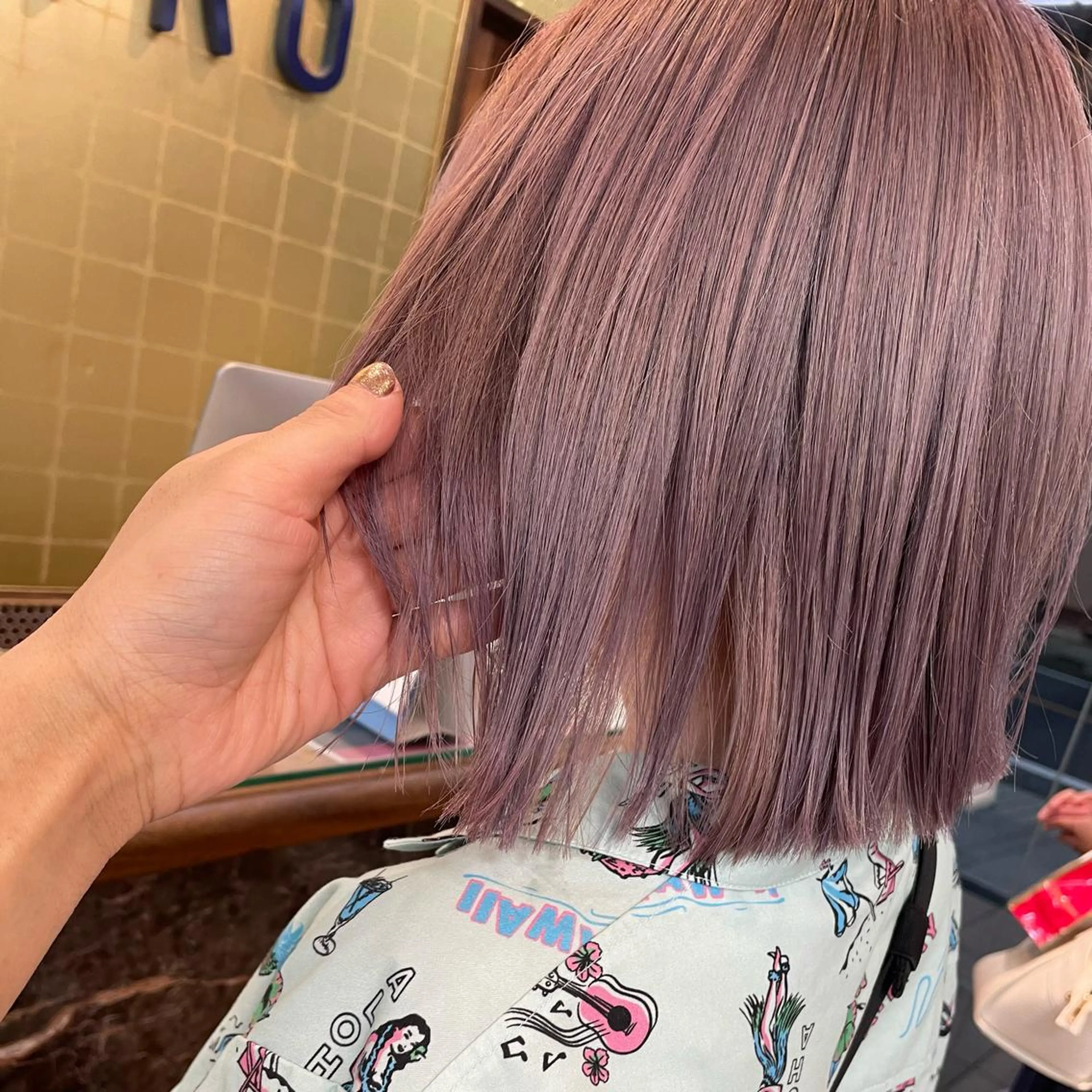 カラー 似合わせ/透明感カラ ー/QUATRO谷口のヘアスタイル