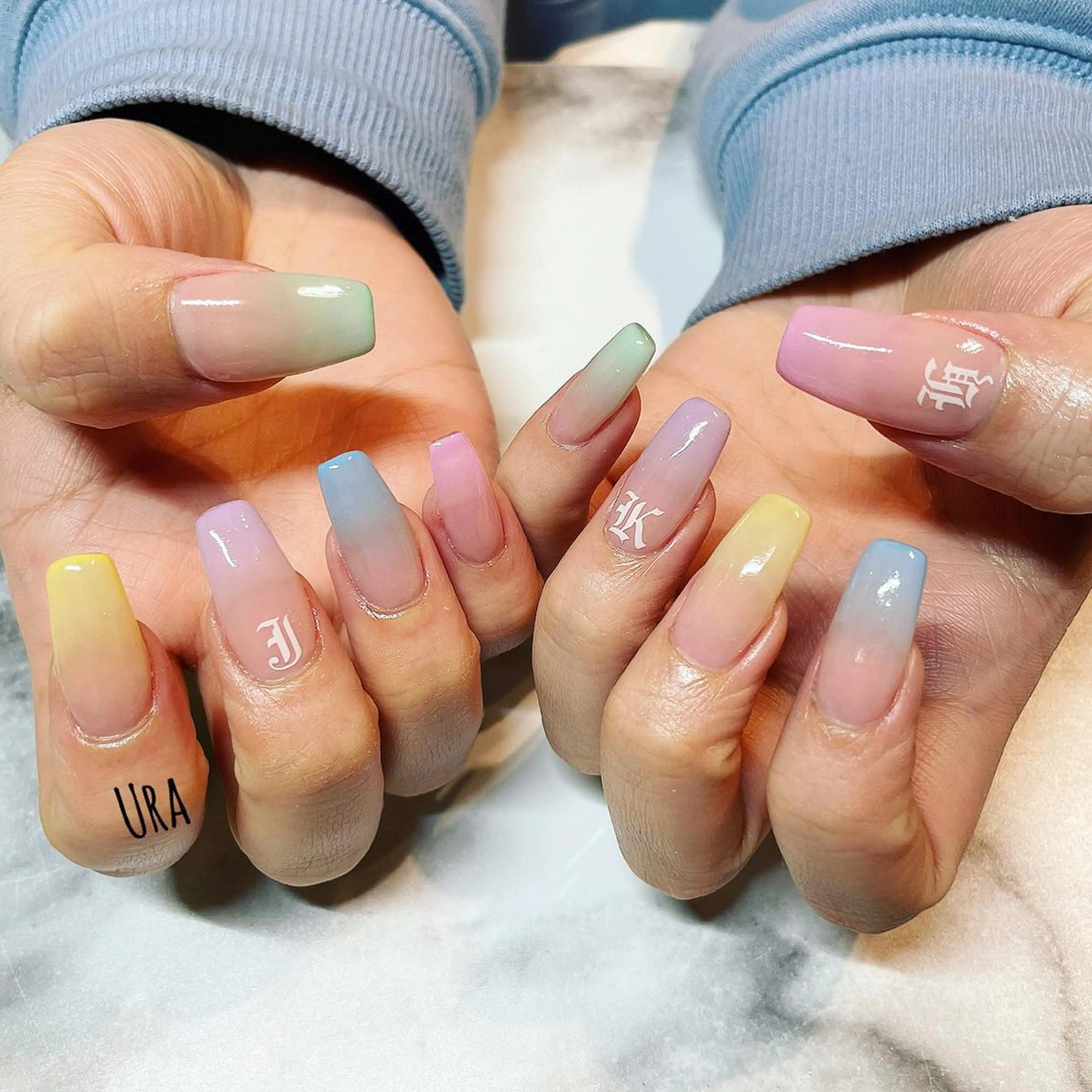 ネイル ハンドネイル UrakoNail 《nail》のネイルデザイン