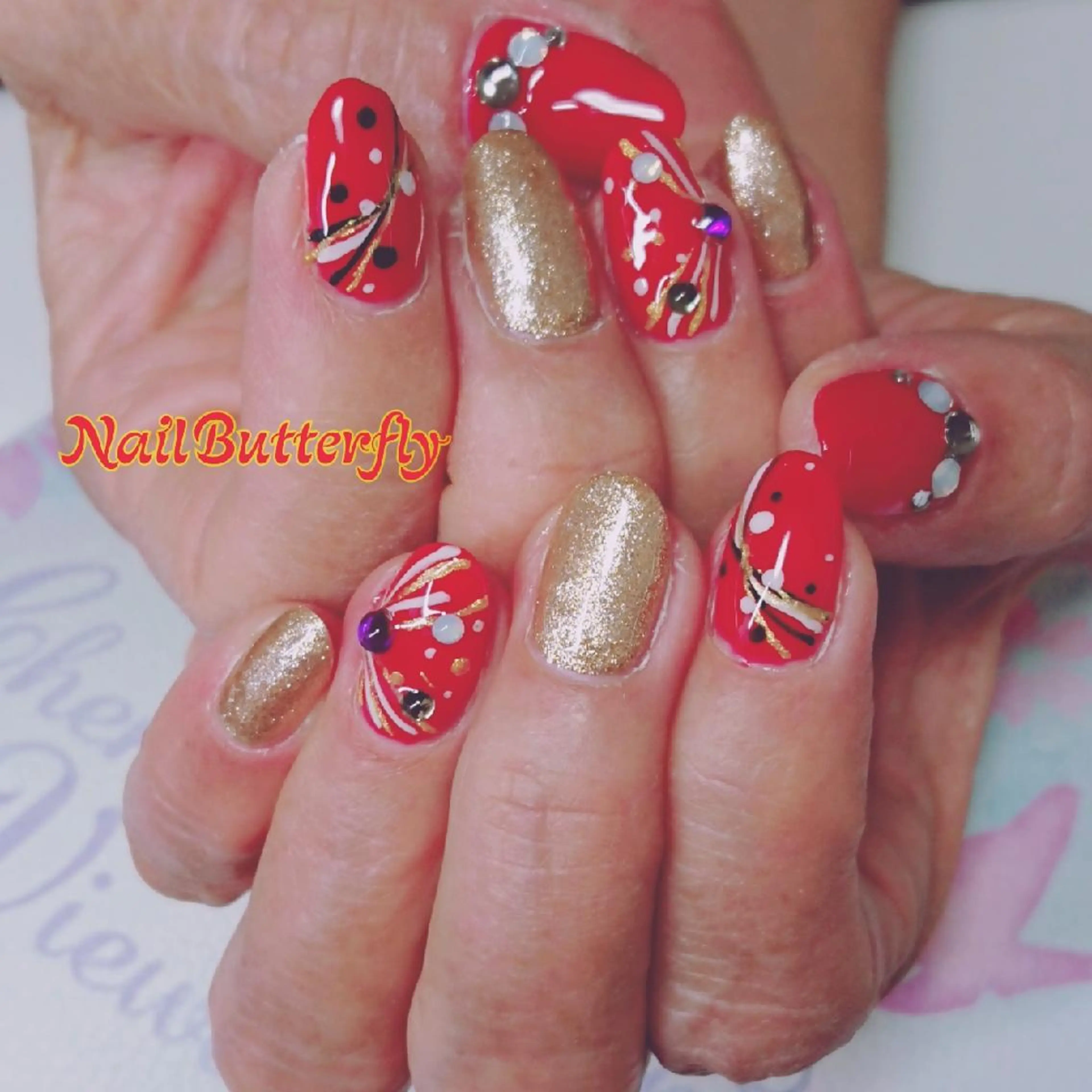 ネイル とねがわ かよこのネイルデザイン