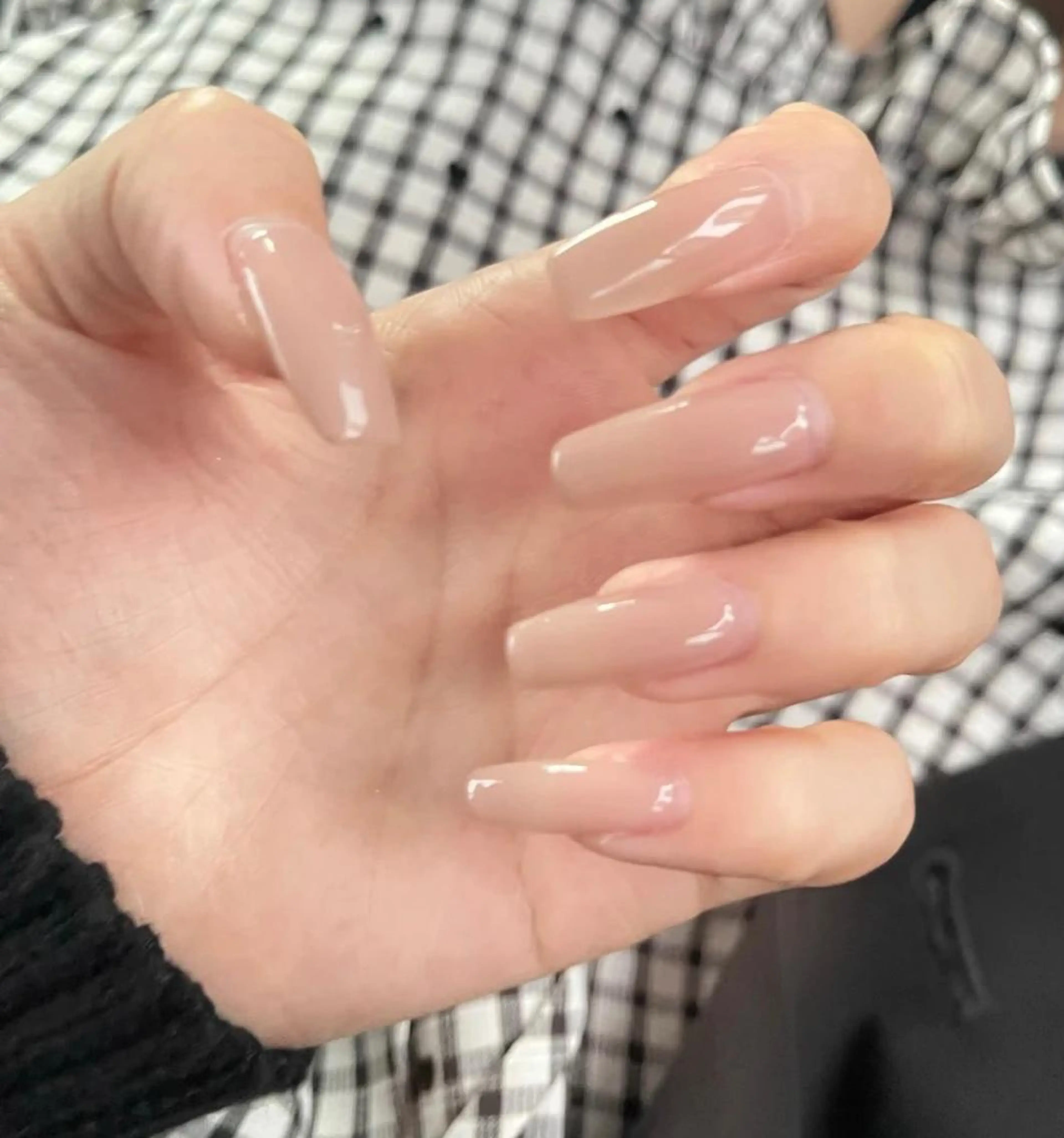 カラー ネイル ハンドネイル ハンドケア UniqueNail 長さだし専門店のネイルデザイン