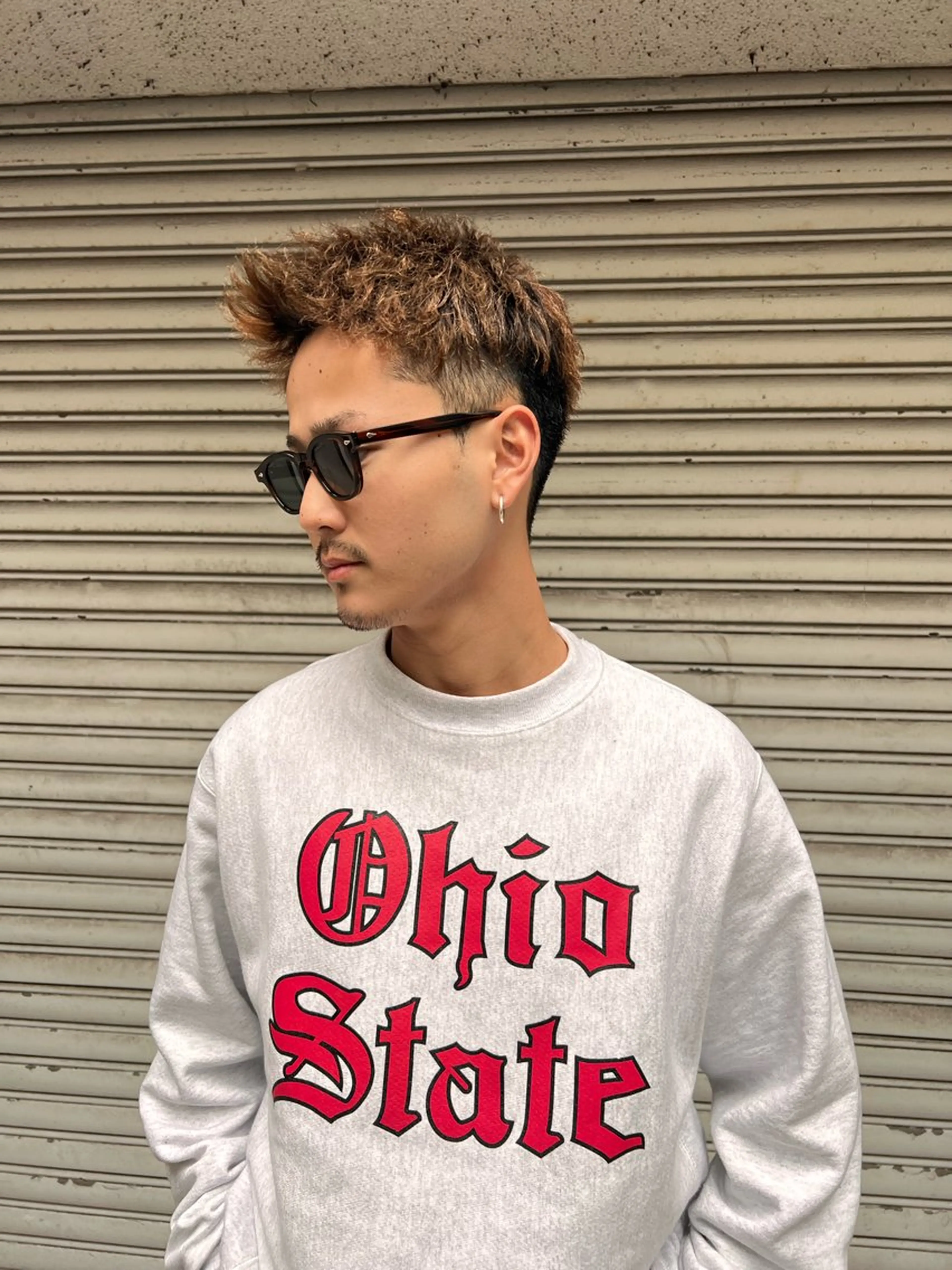 ショート メンズ フェードカット 横浜BARBER 宇田海斗のヘアスタイル