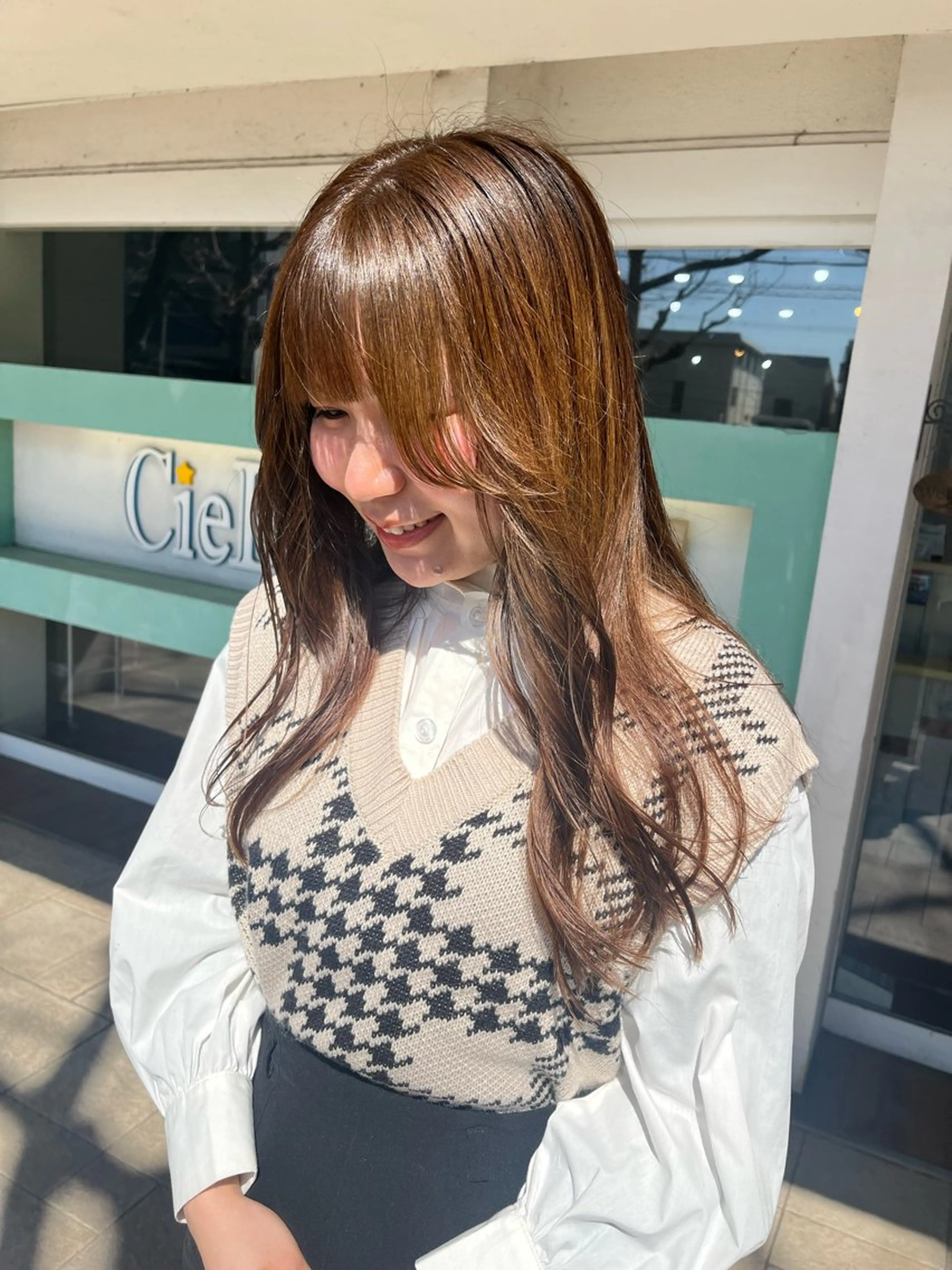 ロング カラー miyamori 🌼のヘアスタイル