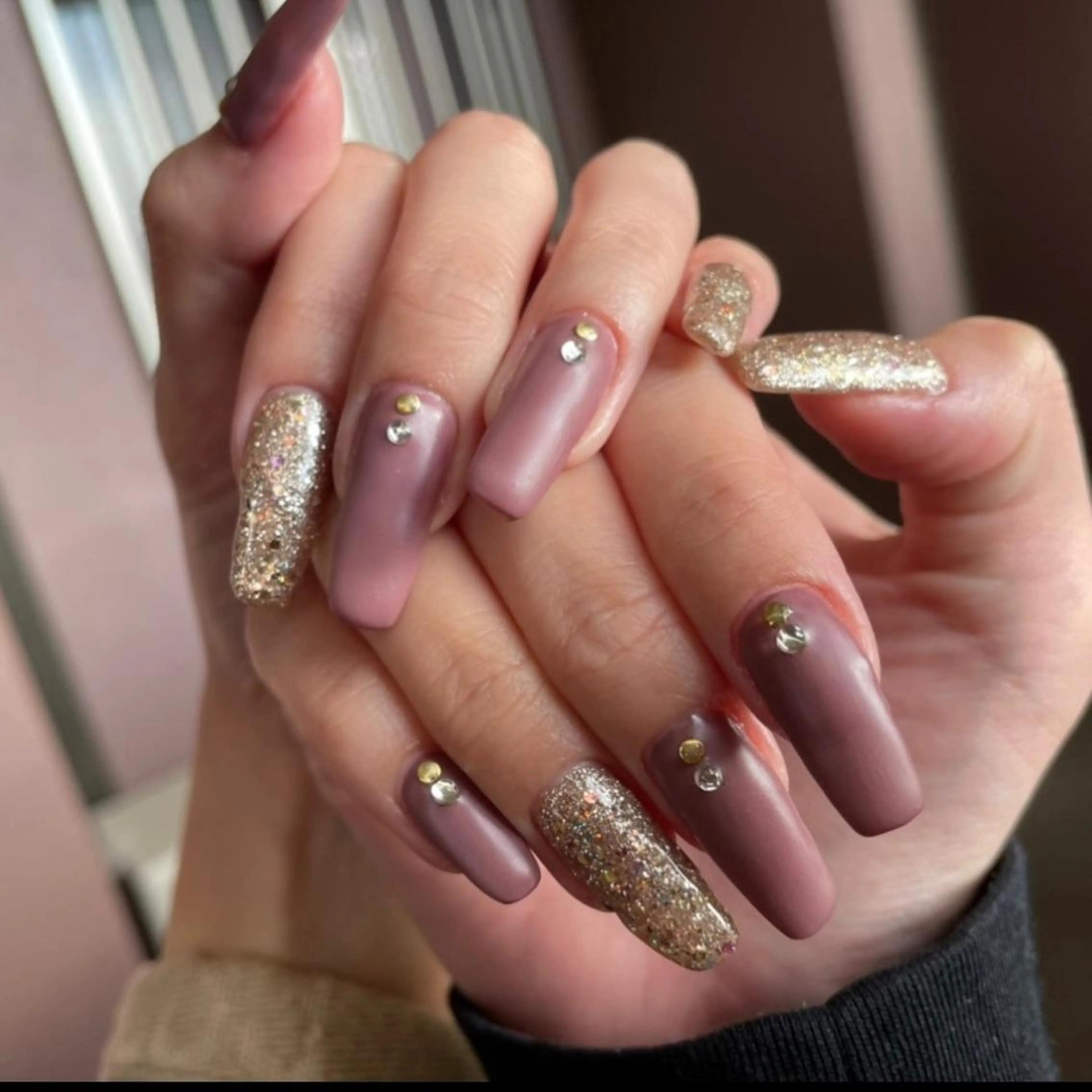 ネイル ワンカラーネイル 奥園 良恵のネイルデザイン