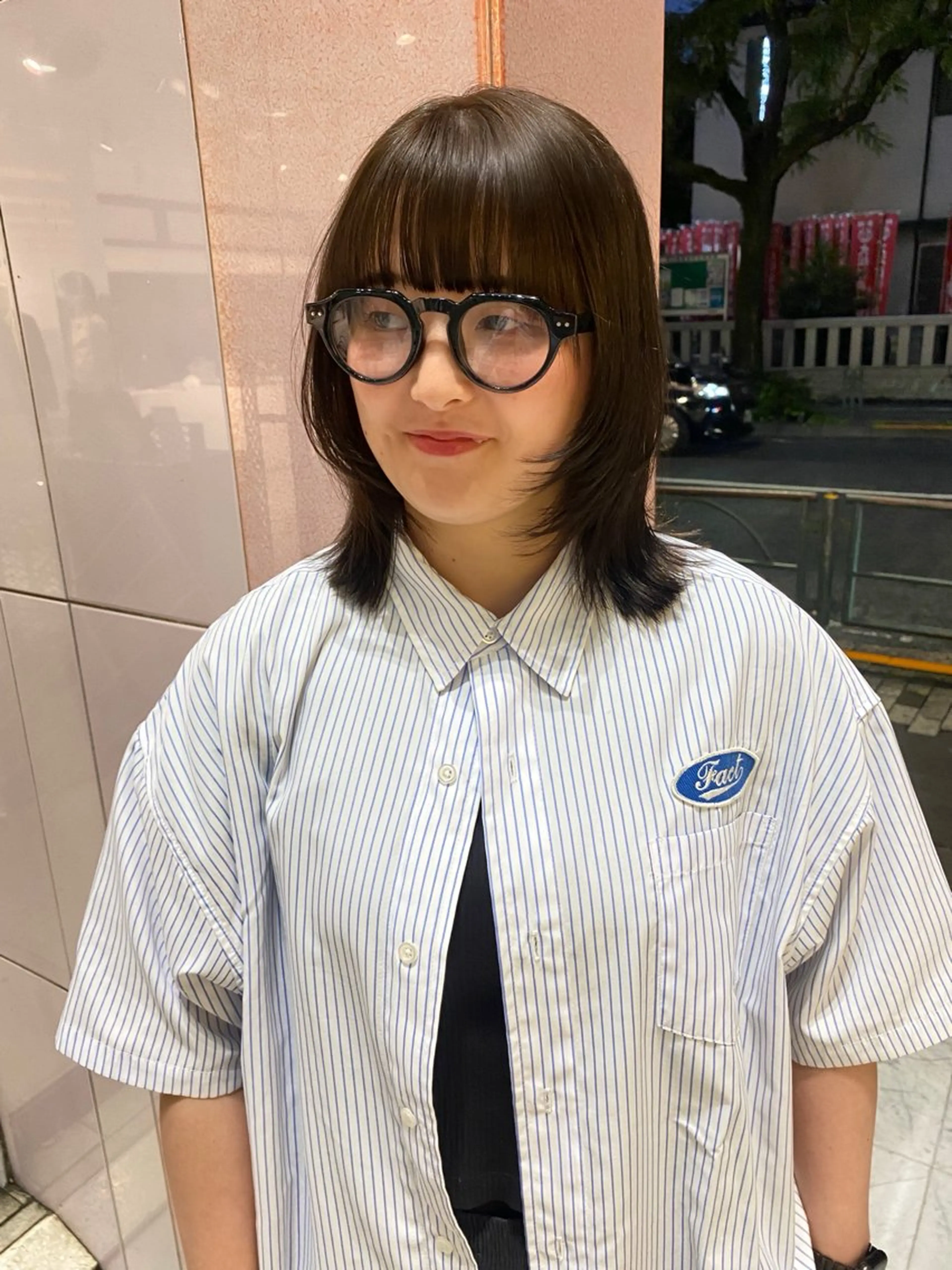 ショート riria/ボブ /透明感カラー🎀のヘアスタイル