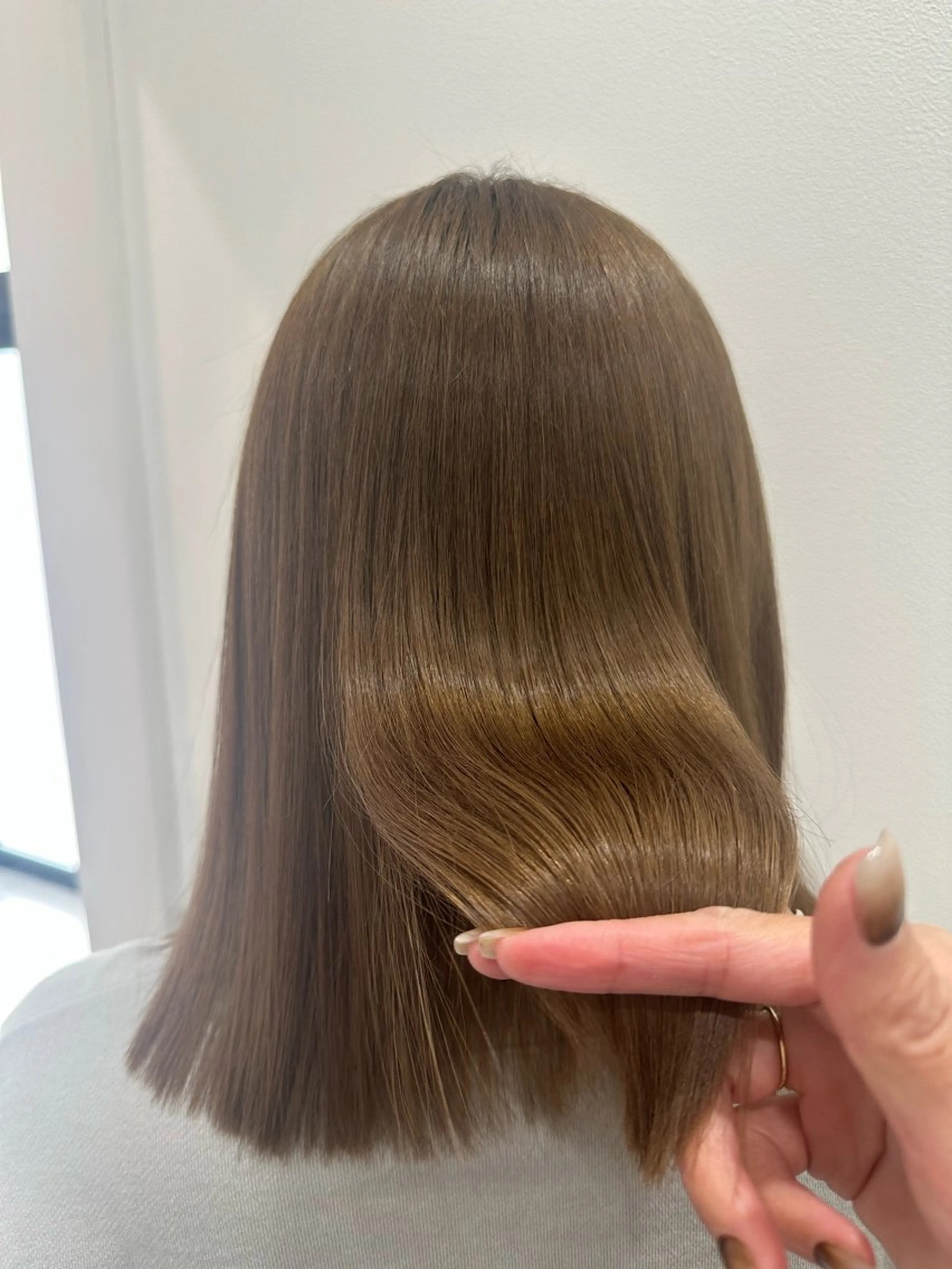 セミロング 髪質改善 トリートメント … yukaのヘアスタイル