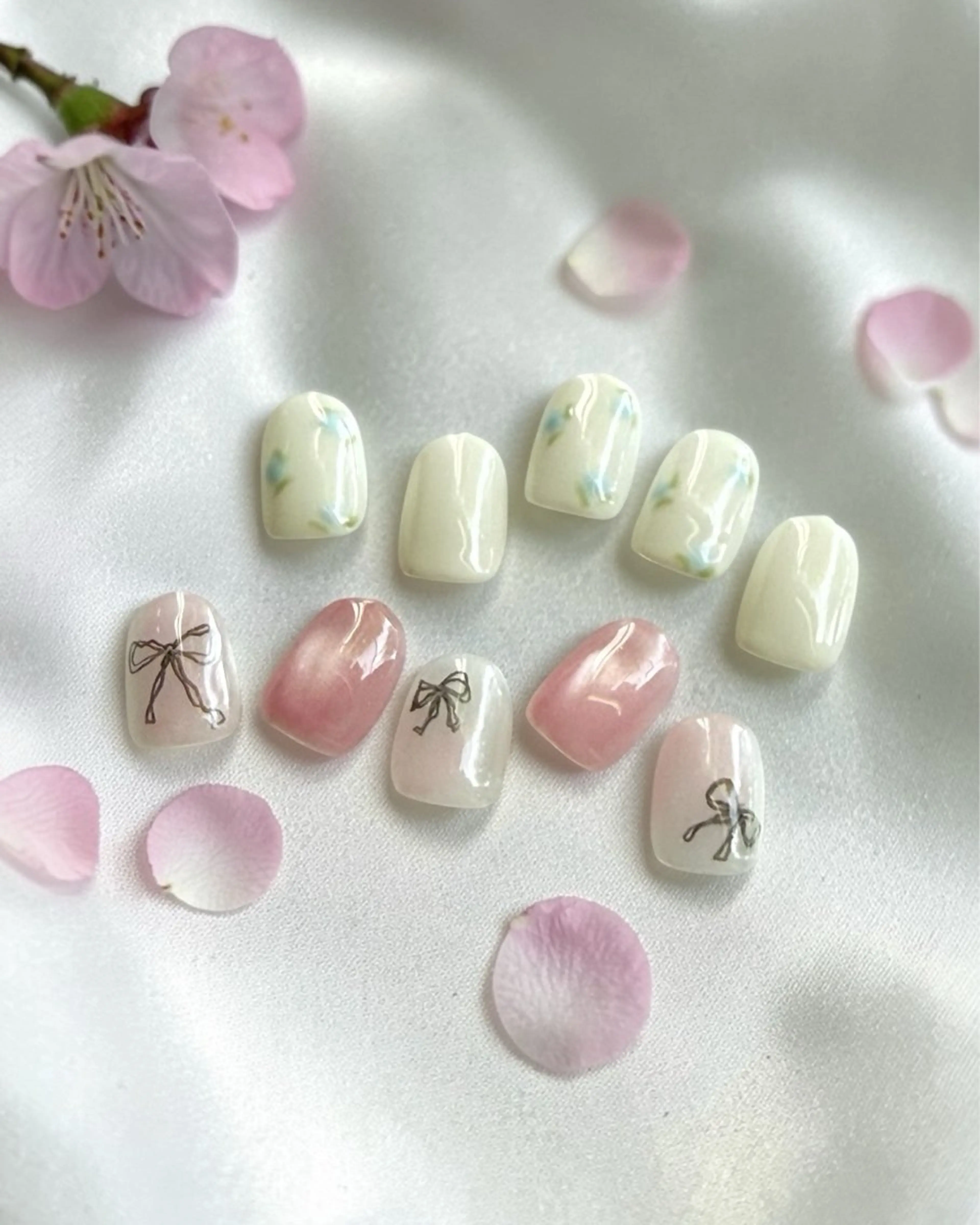 ネイル 春ネイル Angelique 田中/高崎のネイルデザイン