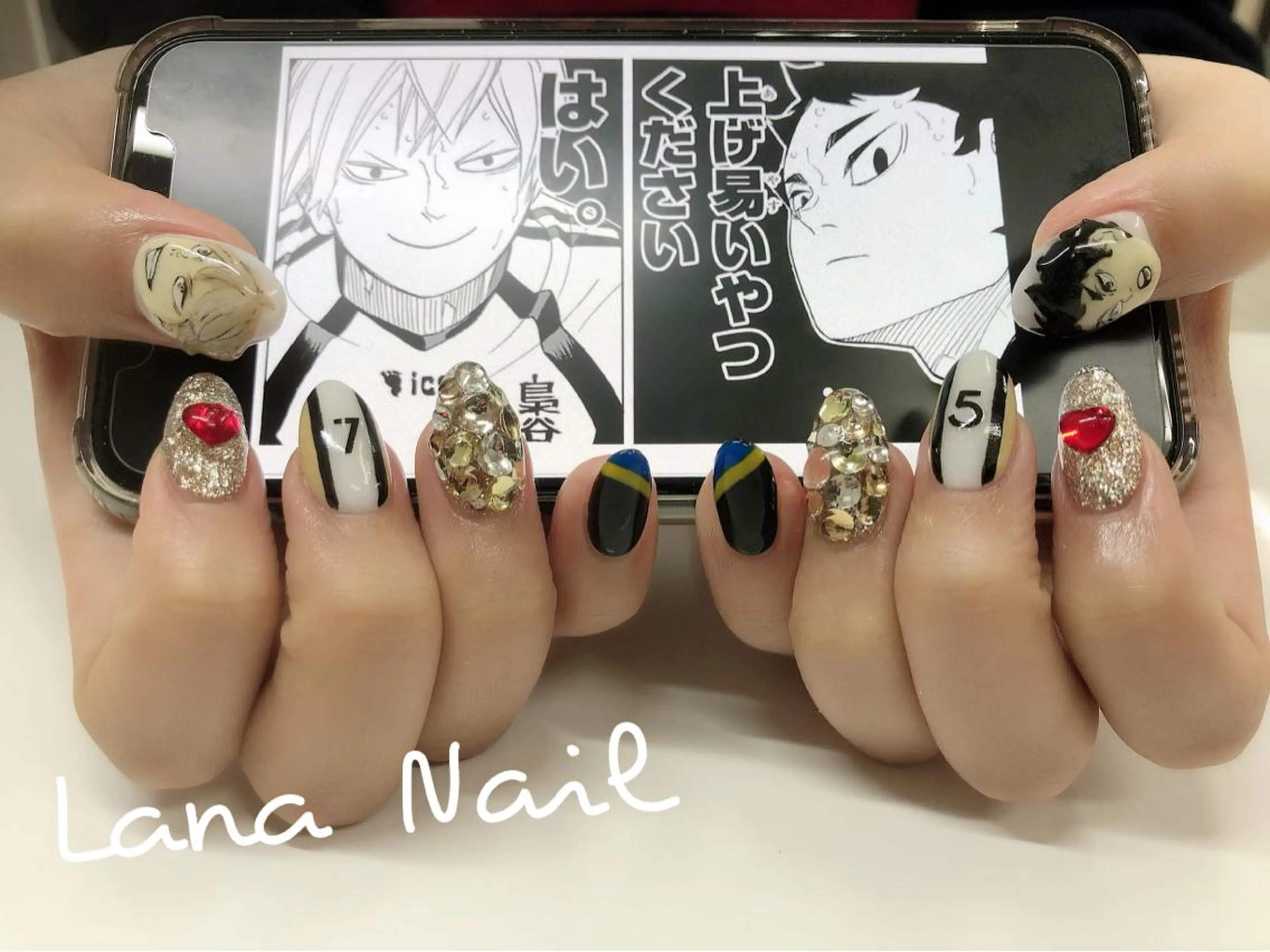 ネイル スカルプネイル Lana Nailのネイルデザイン