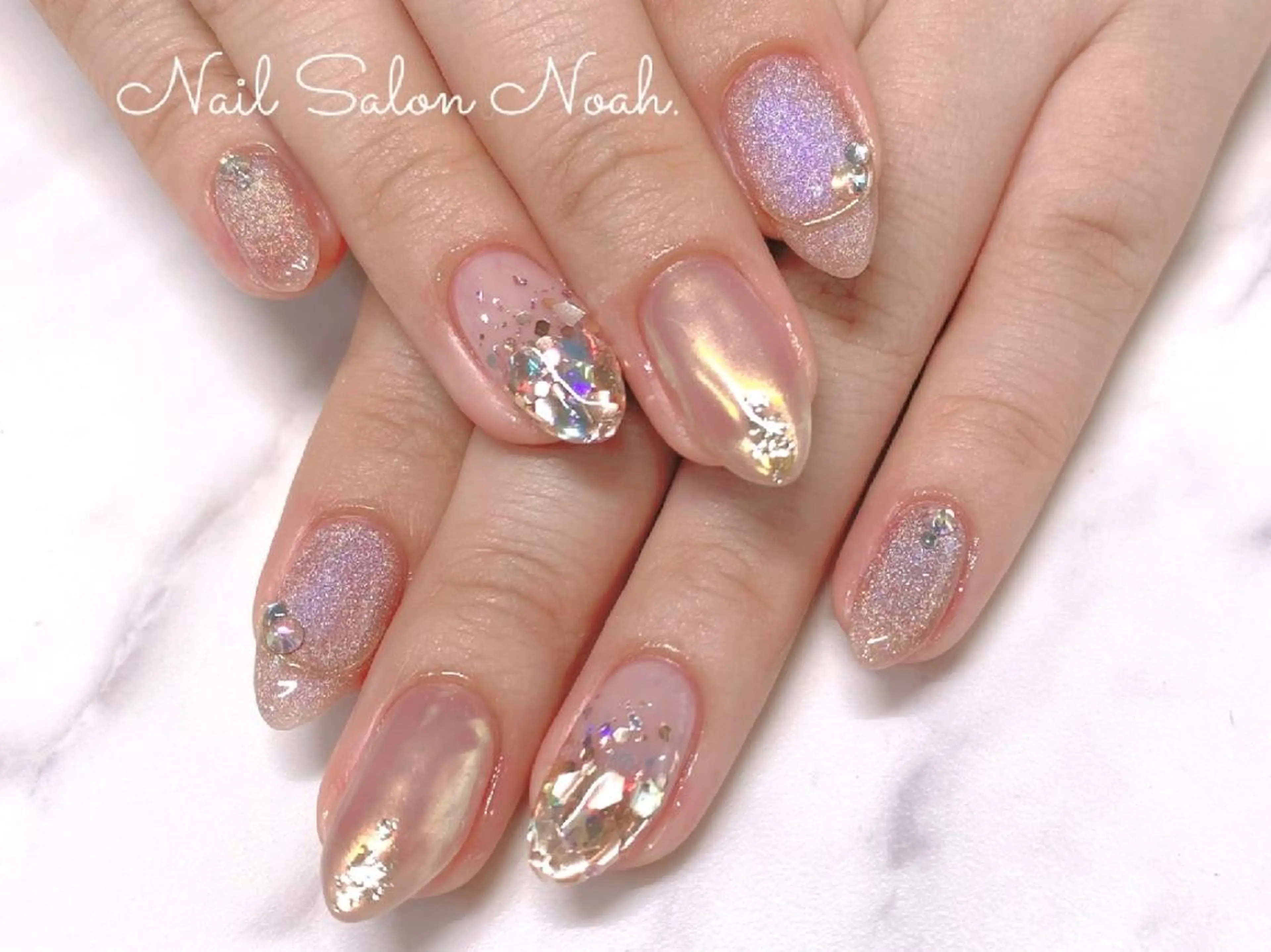 ネイル 持ち込み ハンドネイル Nail Salon Noah.のネイルデザイン