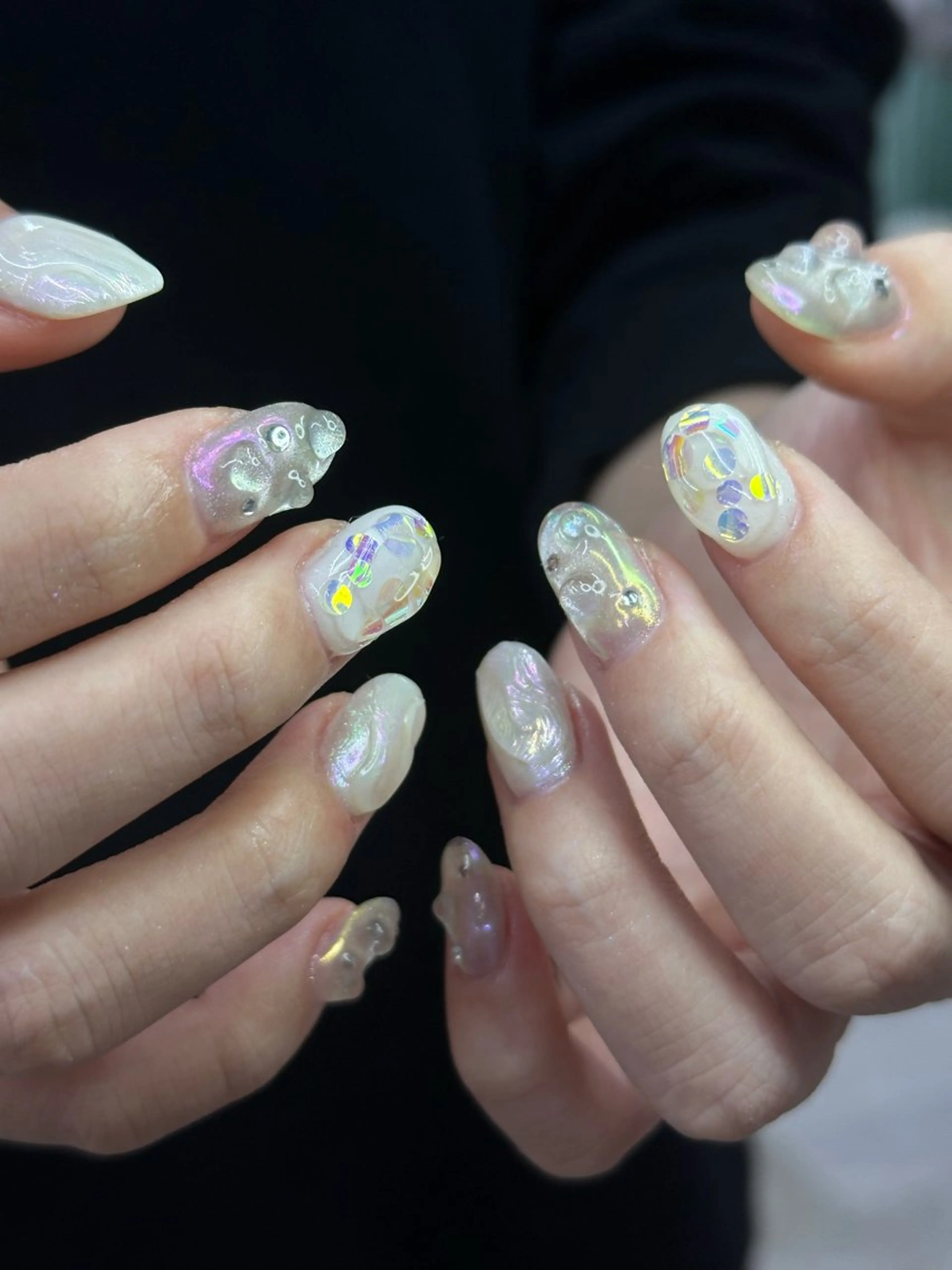 ネイル ハンドネイル フットネイル YukaRyu /癖デザインのネイルデザイン