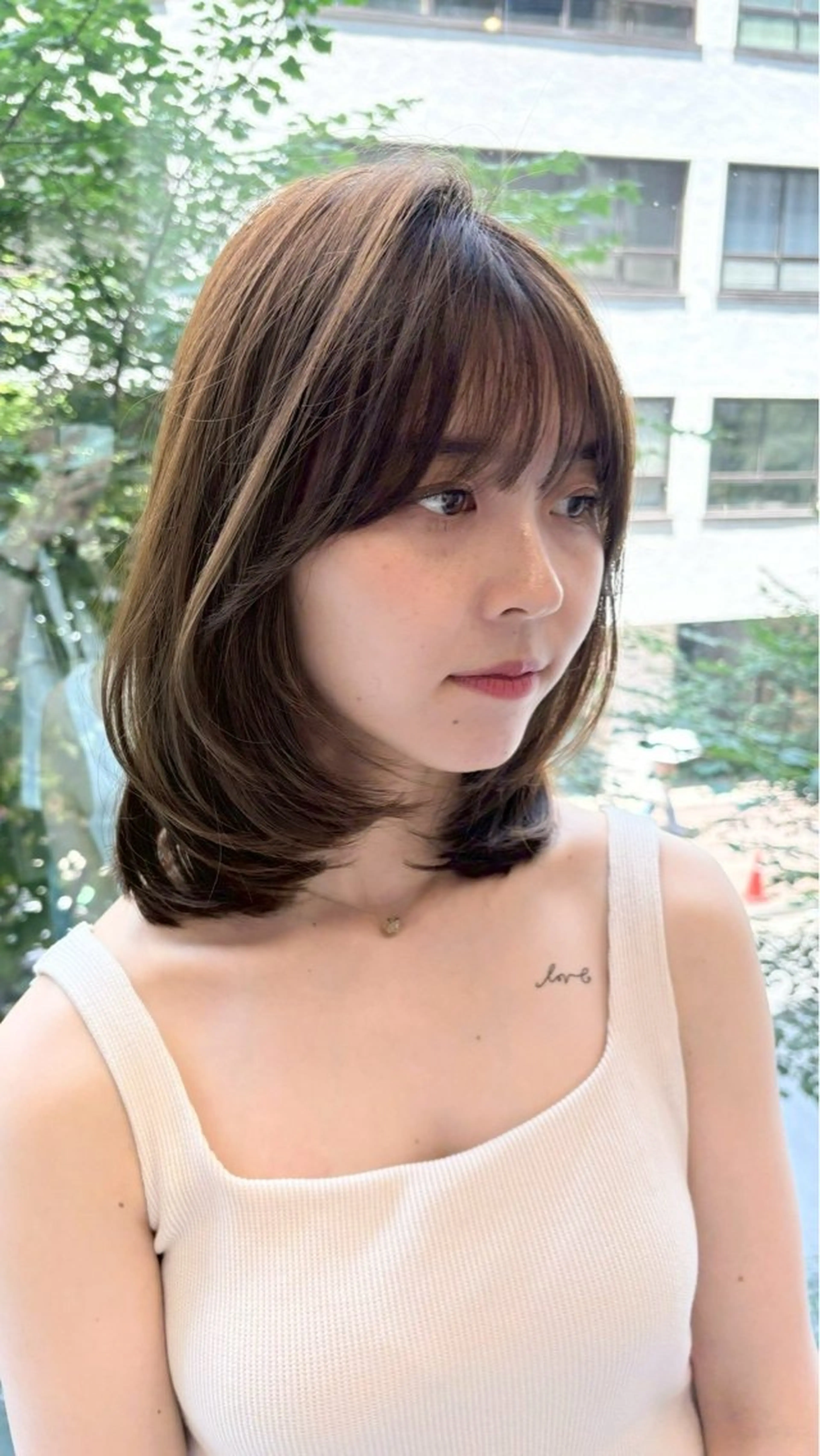 カラー ヘアカラー 《銀座》ワンカラー 🤍Hikari🤍のヘアスタイル