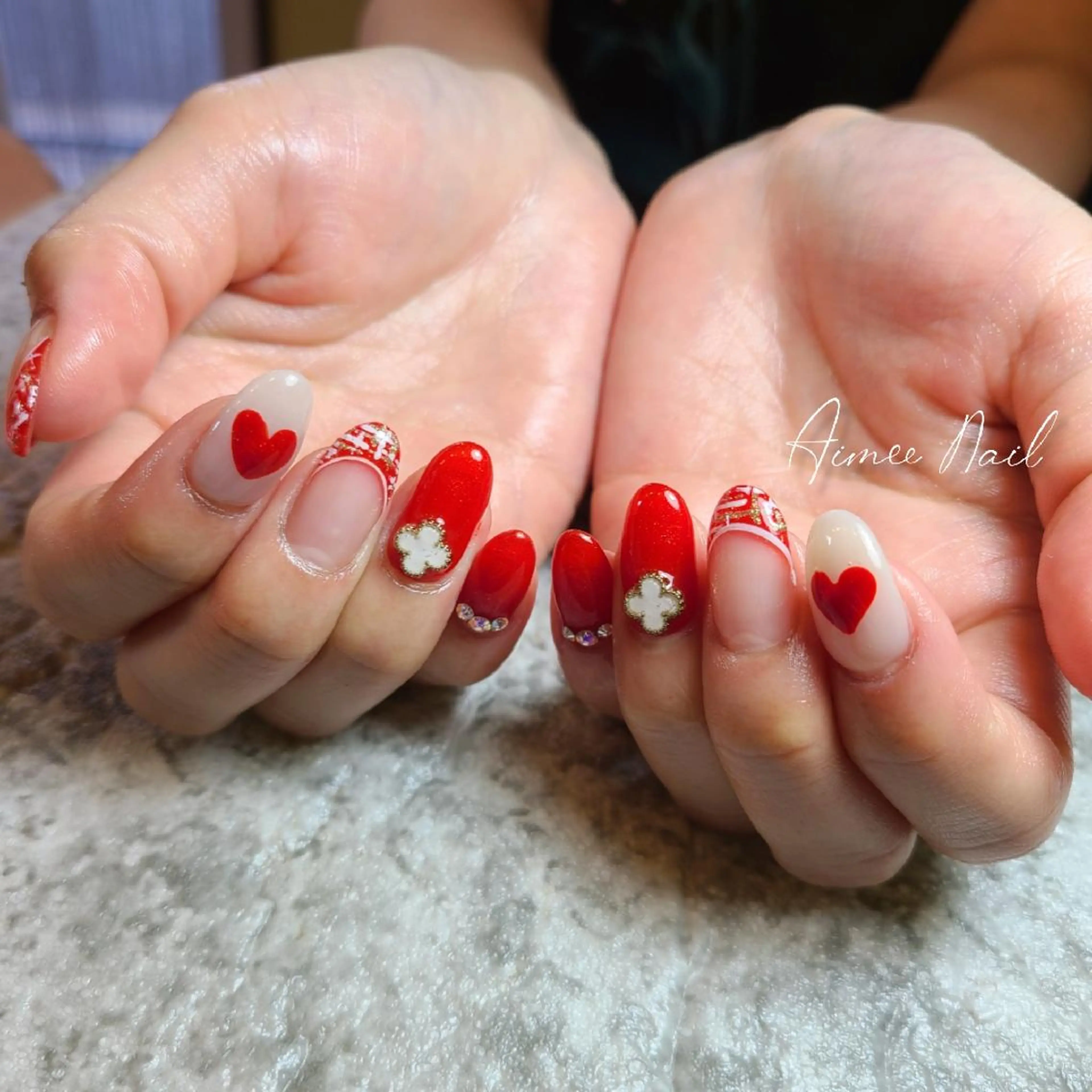 ネイル ハンドネイル 齋藤 あゆみのネイルデザイン