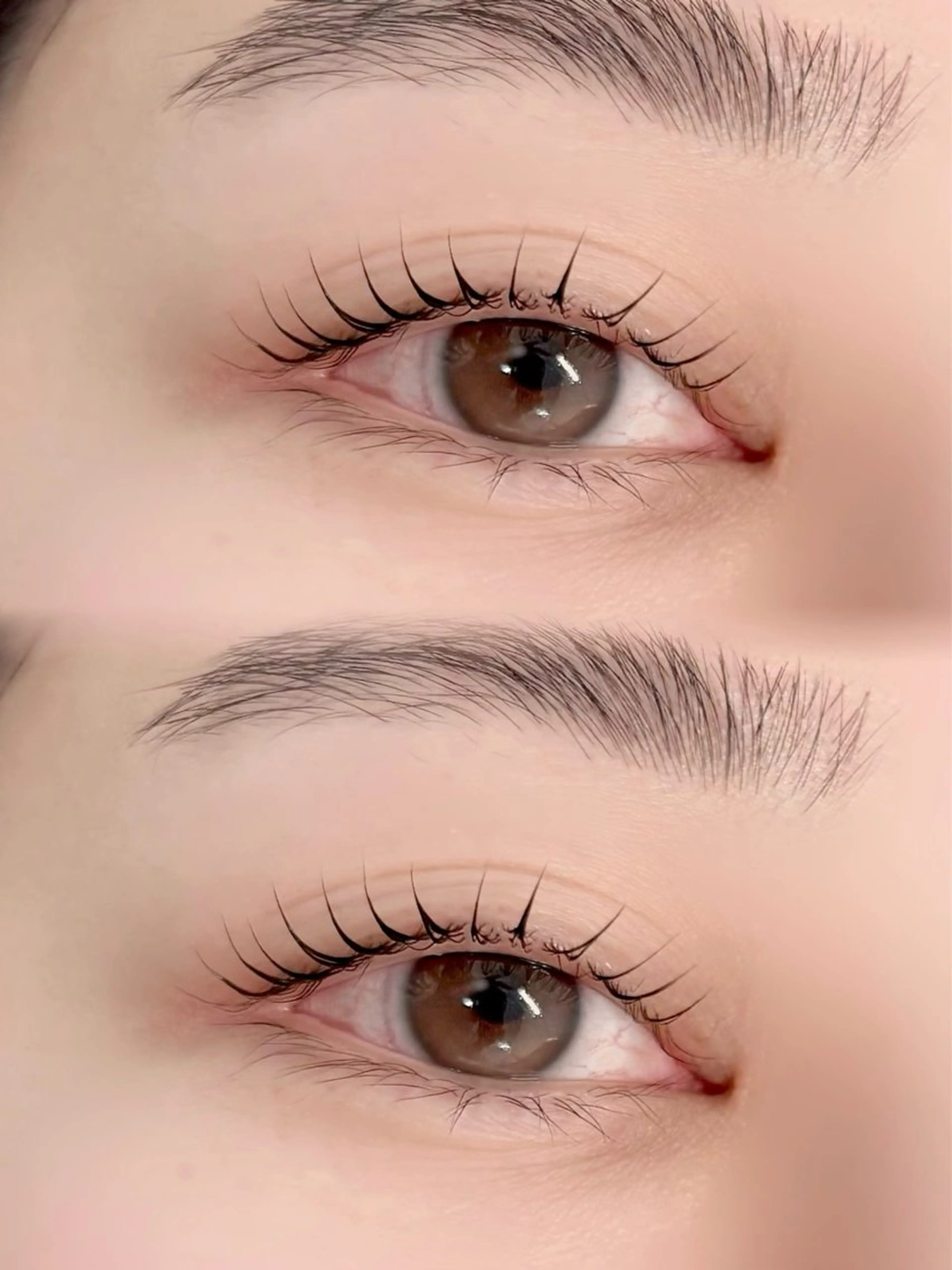 マツエク・マツパ パリジェンヌラッシュリフト まつげパーマ 一重×まつ毛パーマ マツパ アイラッシュ アトリエFAMのマツエク・マツパデザイン