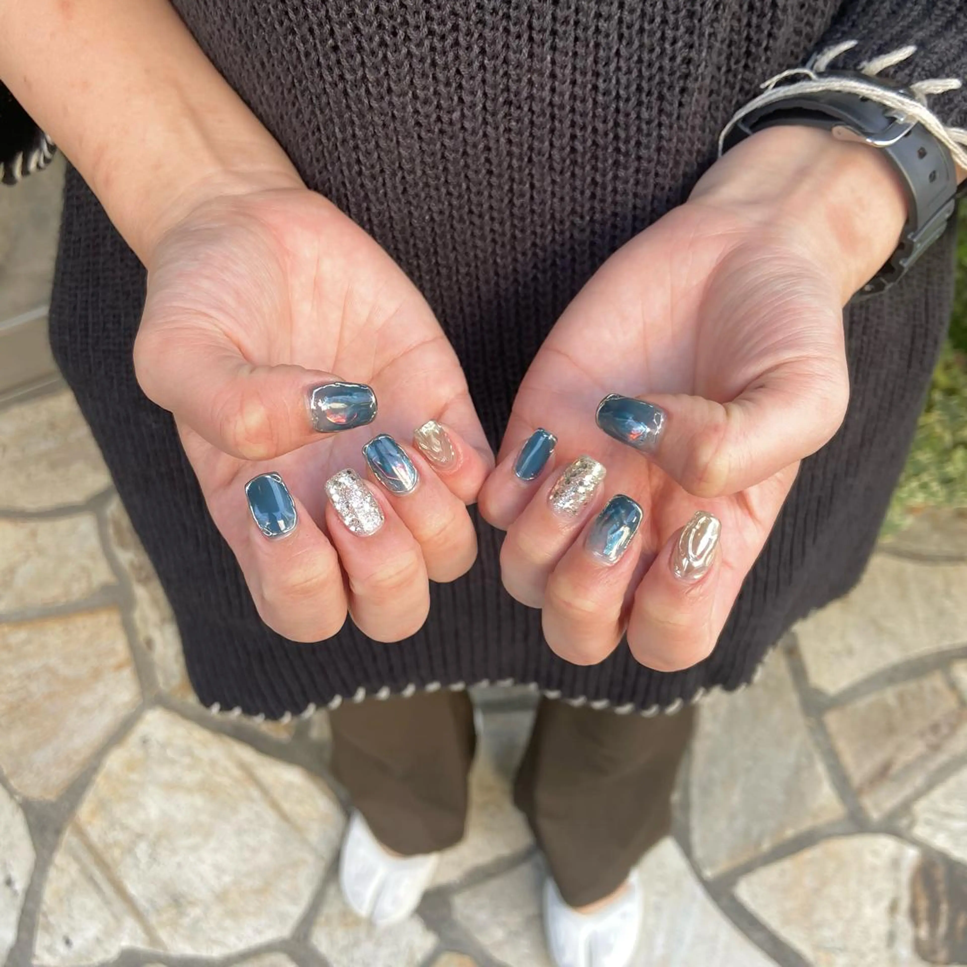 ネイル ハンドネイル happiness プライベートサロンのネイルデザイン