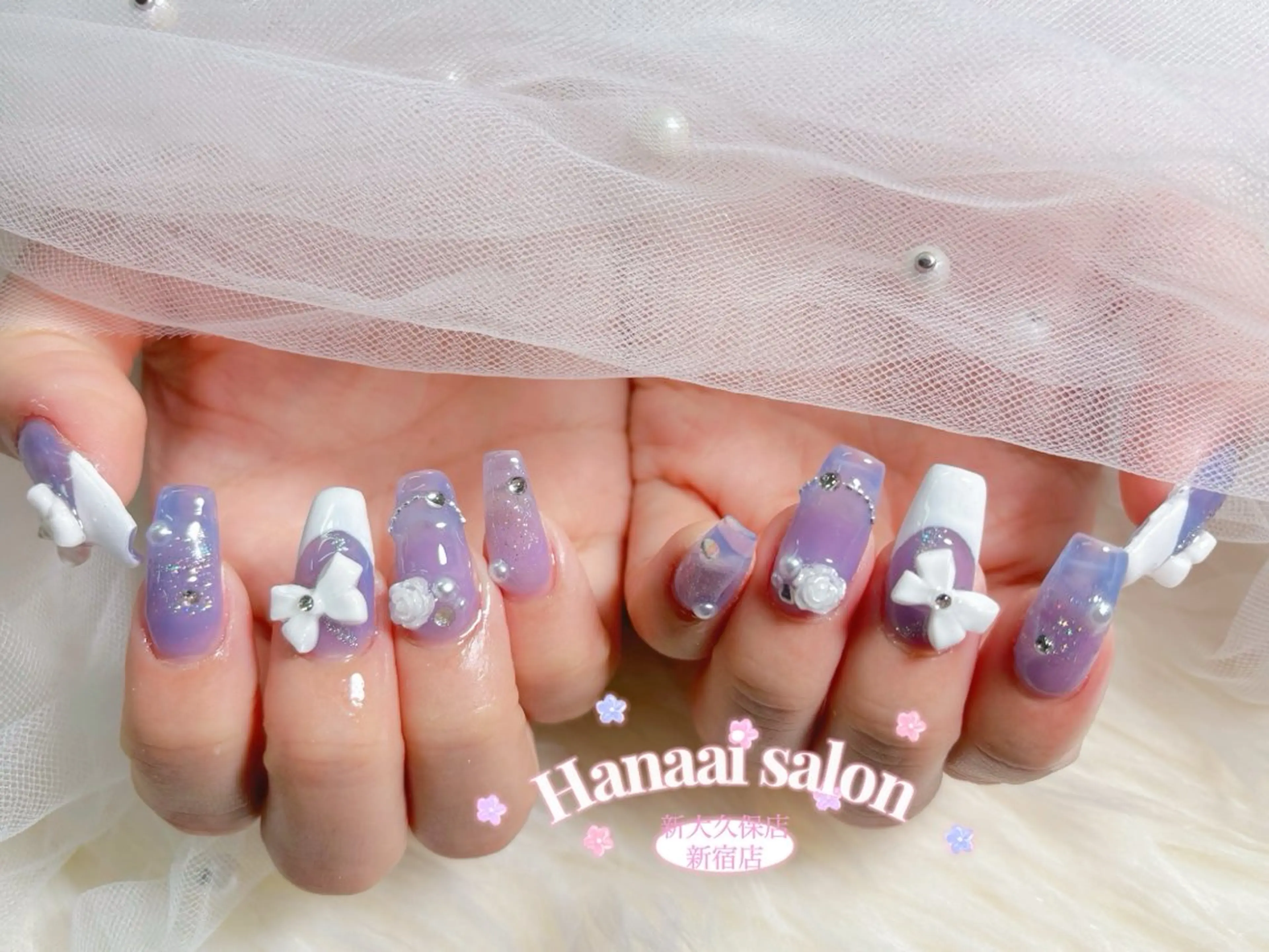 ネイル ハンドネイル Hanaai Salonスニタのネイルデザイン