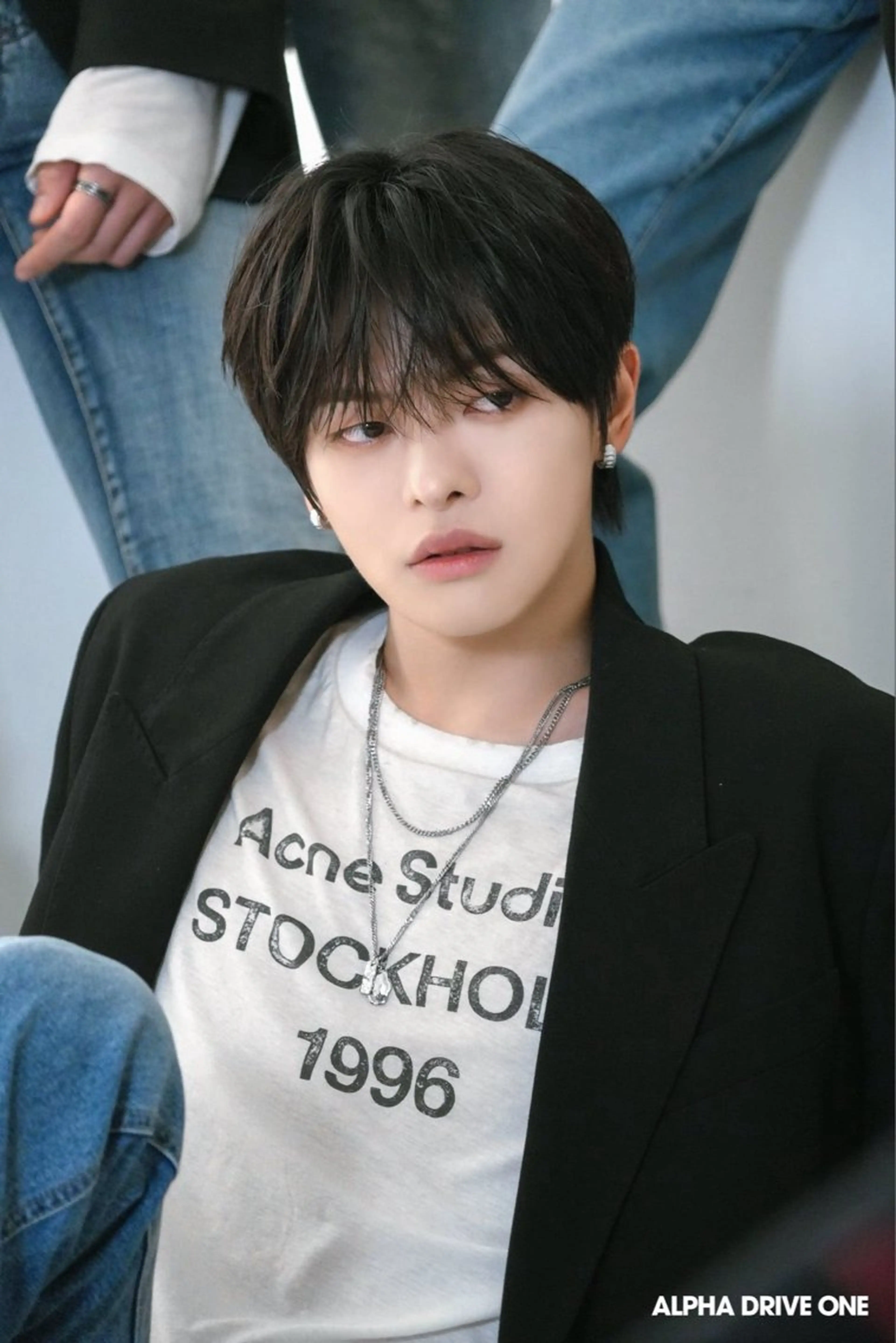 パーマ メンズ カット パーマ 絶対垢抜けレイヤー/ 透明感カラーリョウヤのヘアスタイル