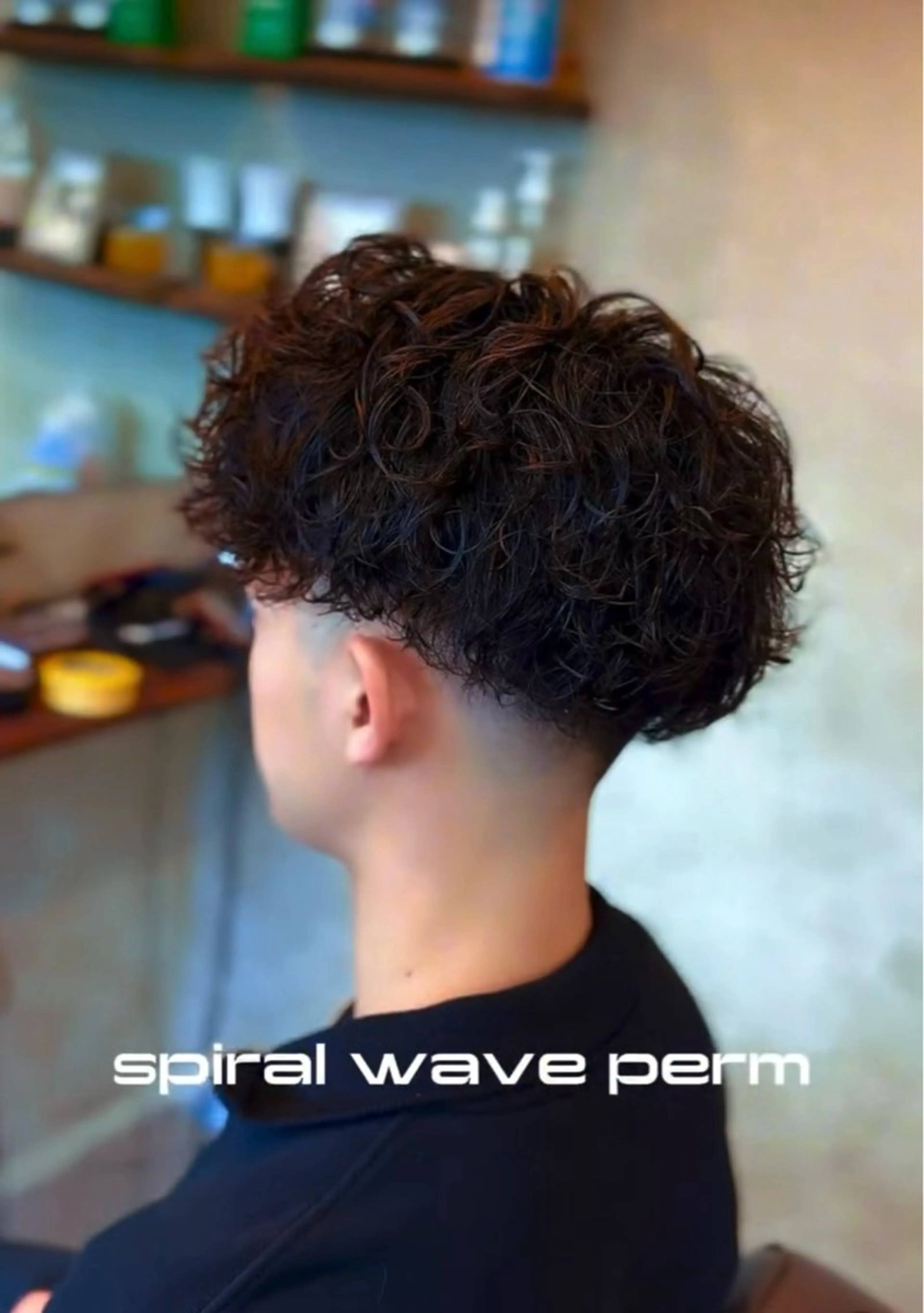 パーマ メンズ カット パーマ RE&COメンズ専門 リュウタのヘアスタイル