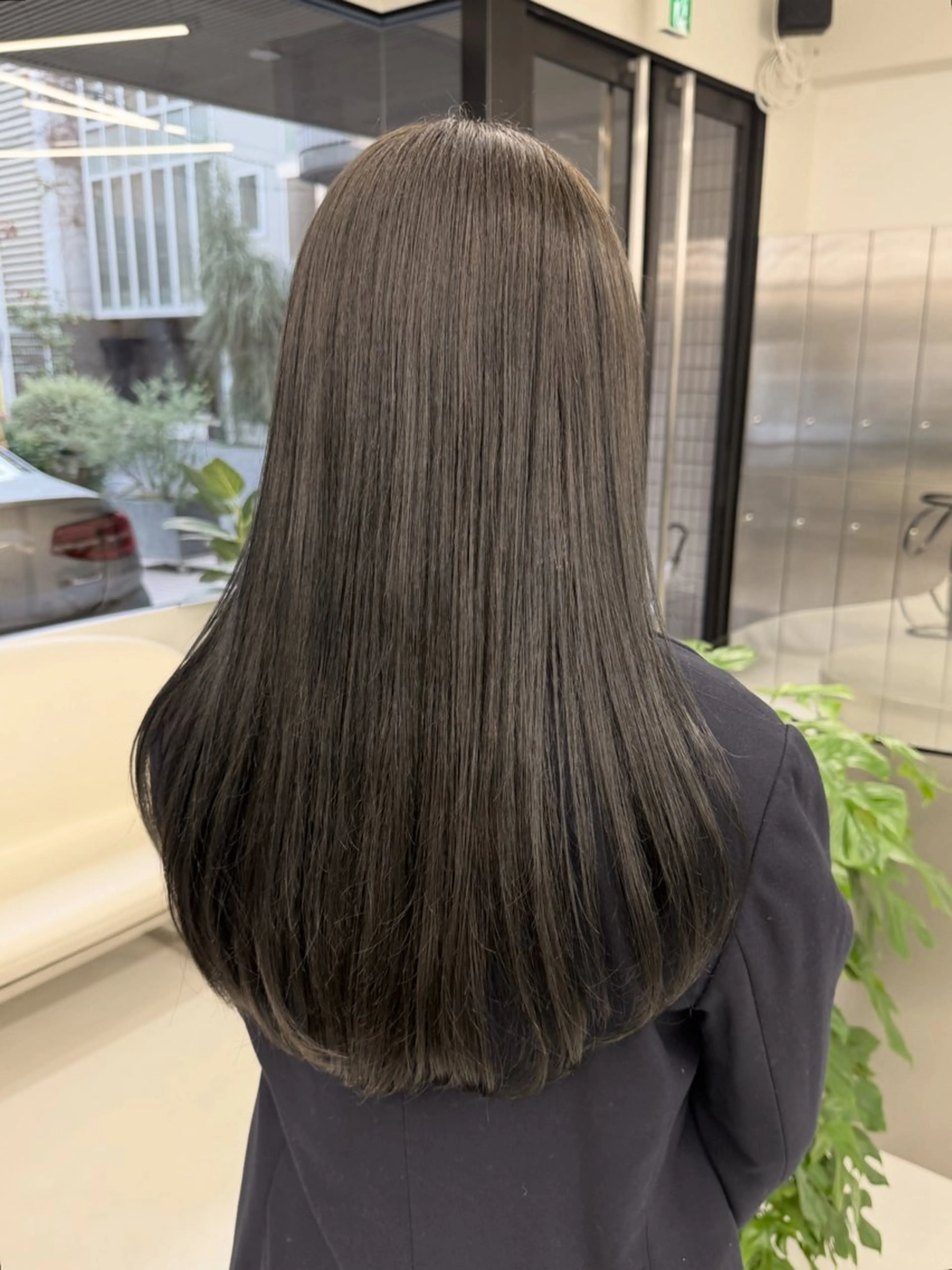 ロング カラー カット ヘアカラー 表参道🌿赤み消し カラー/チナツのヘアスタイル