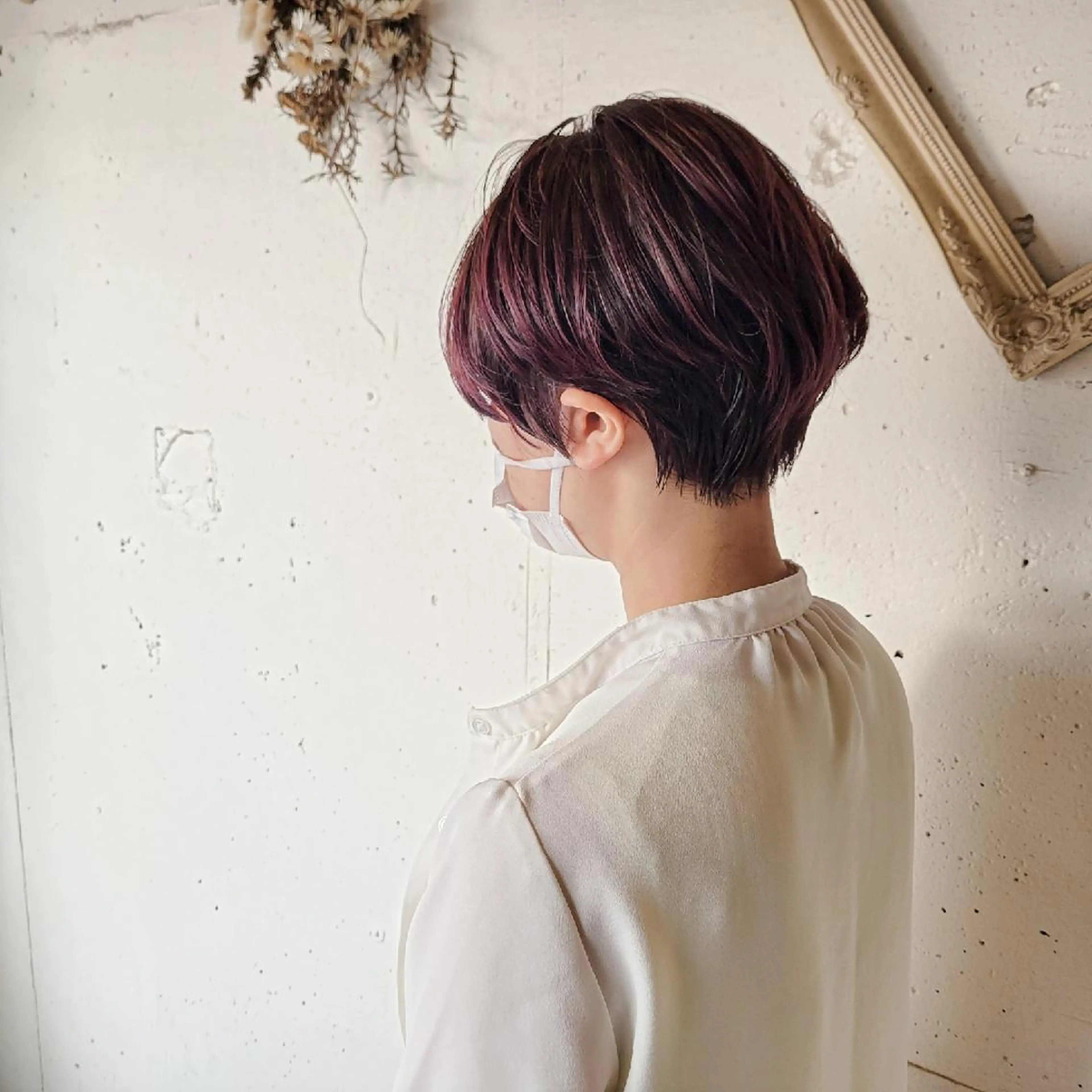 ショート カラー ハンサムショート ショートヘア 尾野 恭平のヘアスタイル