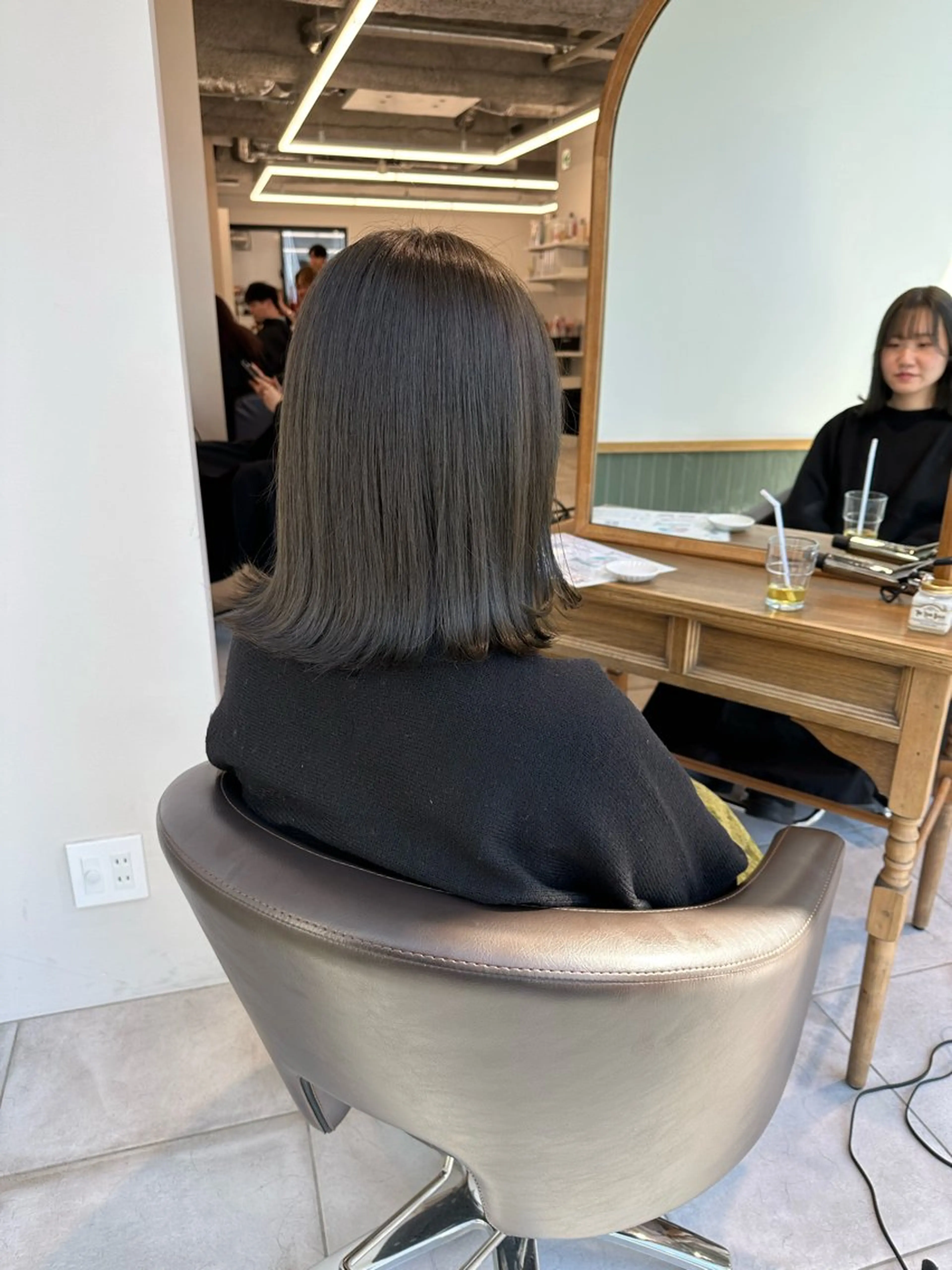 ミディアム カラー キッズ オトナヘア🌸 harukaのヘアスタイル