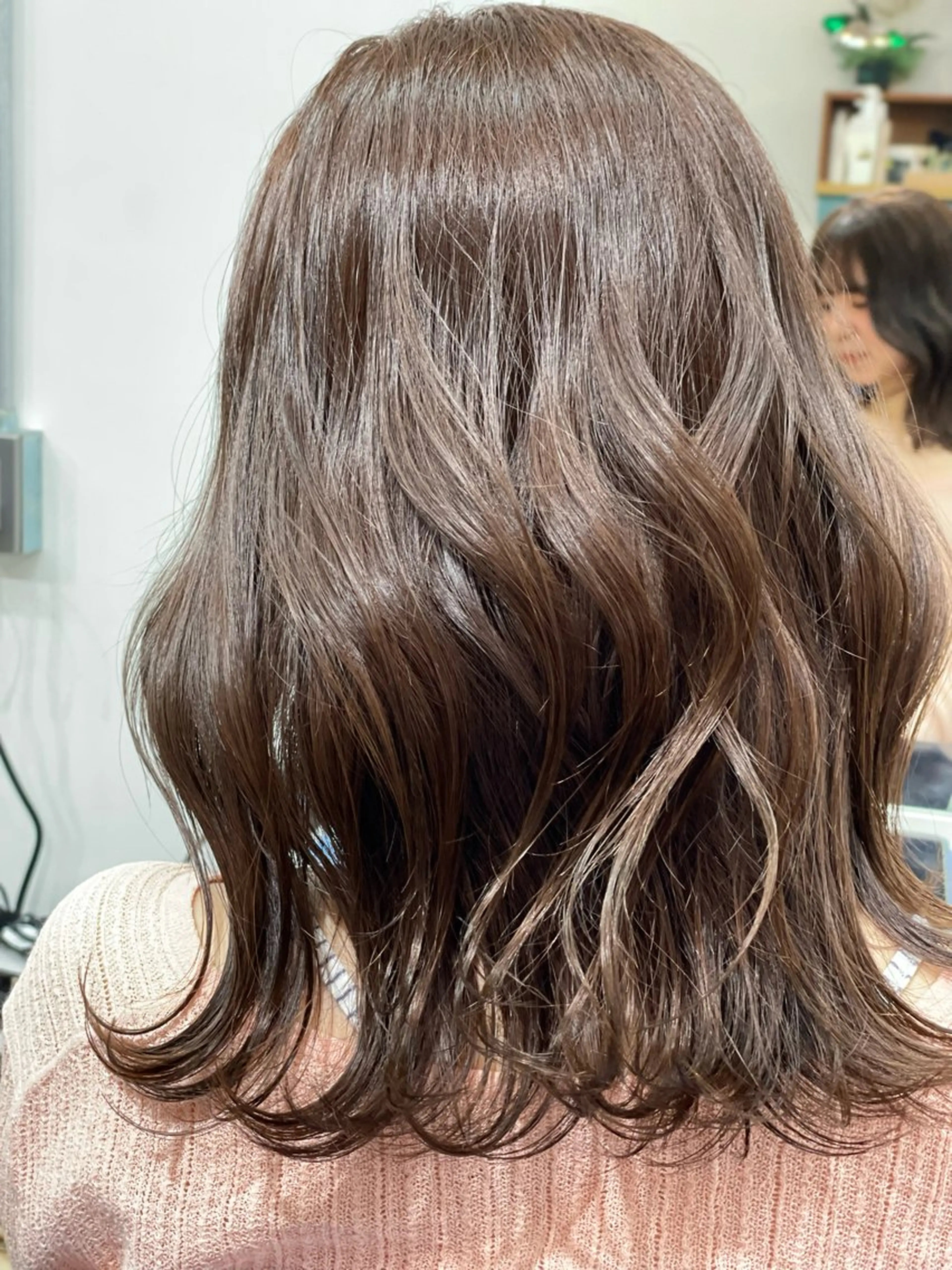 ロング カラー ベージュカラー ブリーチ ダブルカラー ブリーチなしカラー Snaly カラー特化ページのヘアスタイル