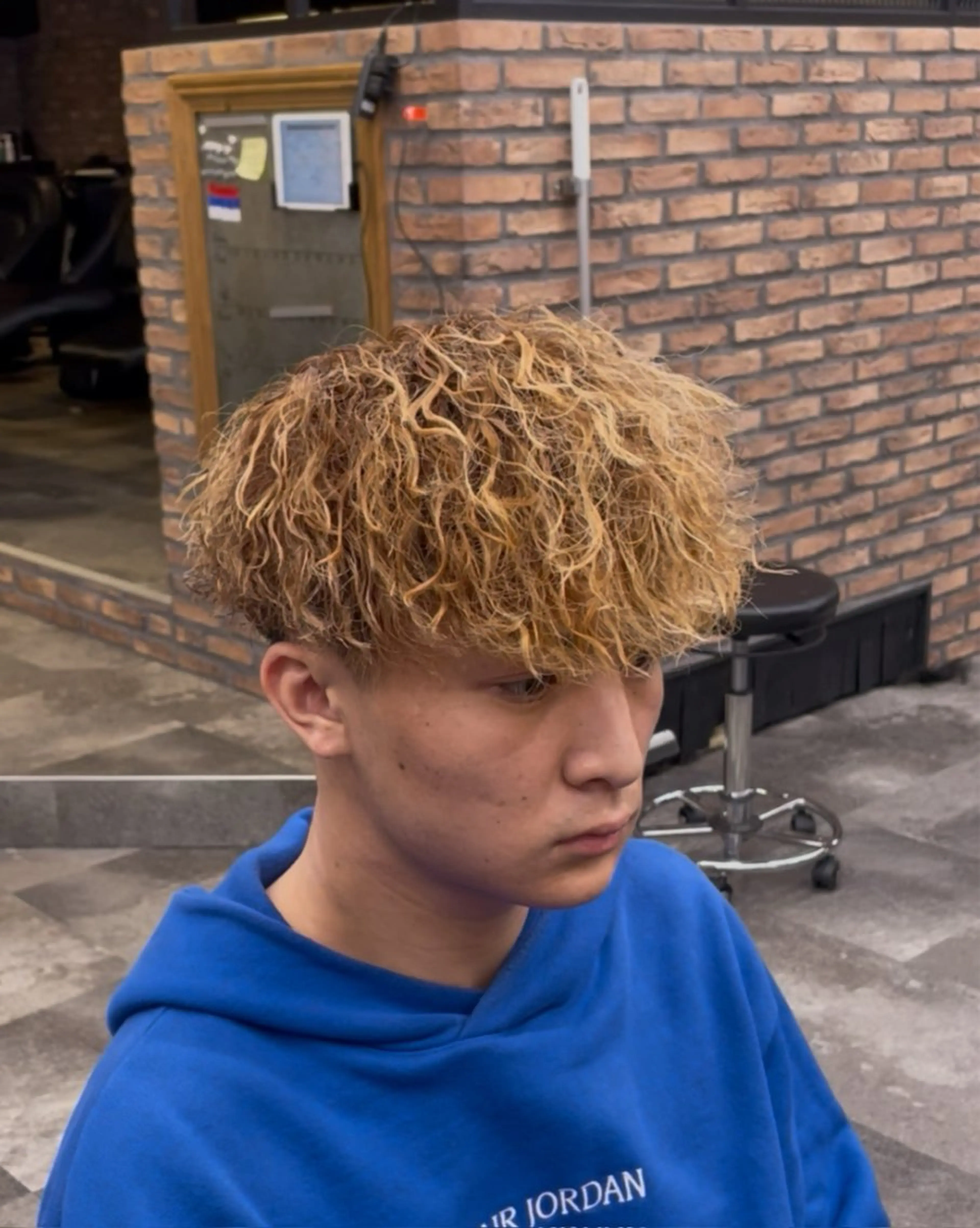 パーマ メンズ カット パーマ ヘアセット 波巻き/サーフカール 🌊吉野裕稀のヘアスタイル