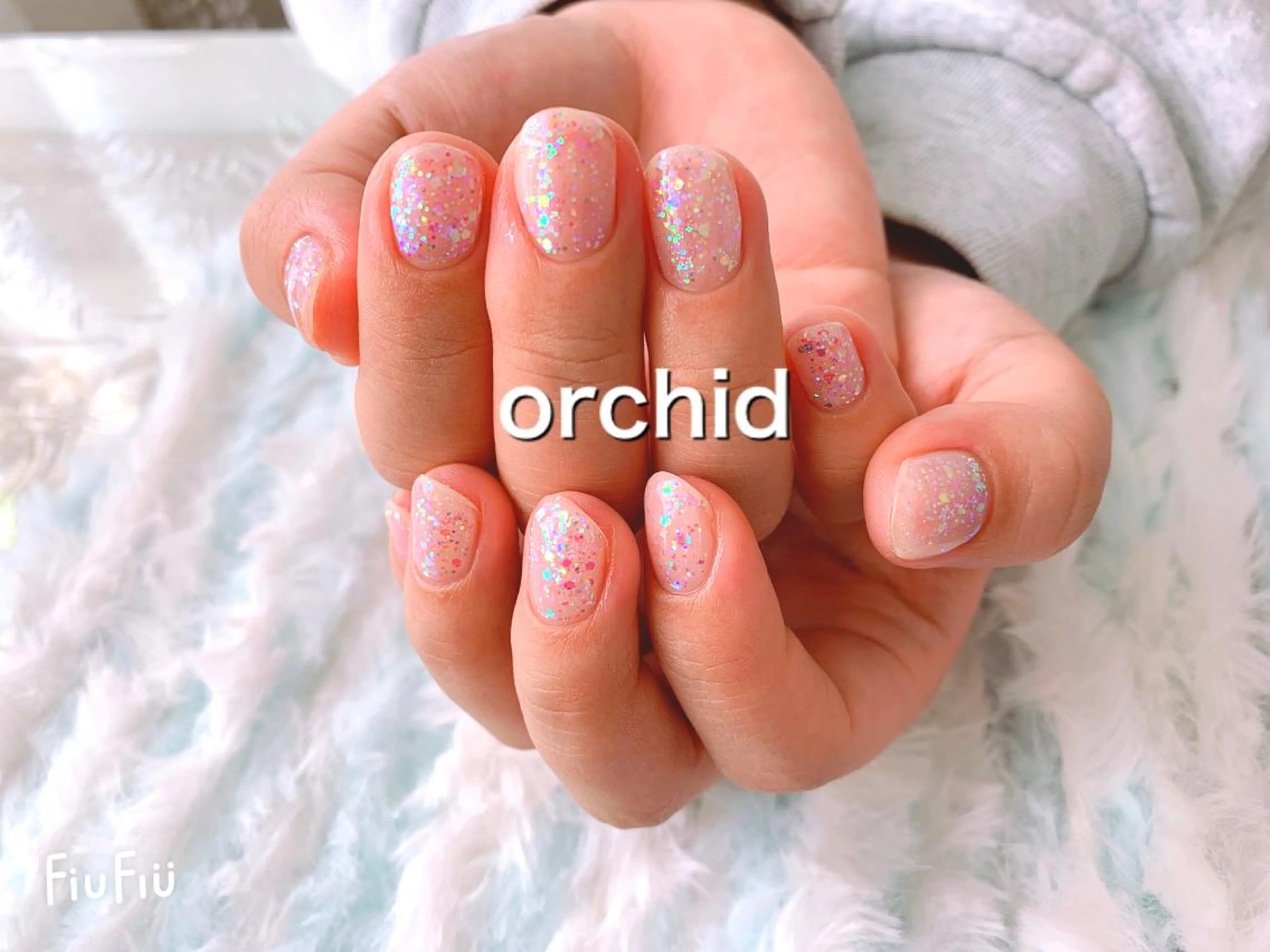 ネイル orchid ♡オーキッドのネイルデザイン