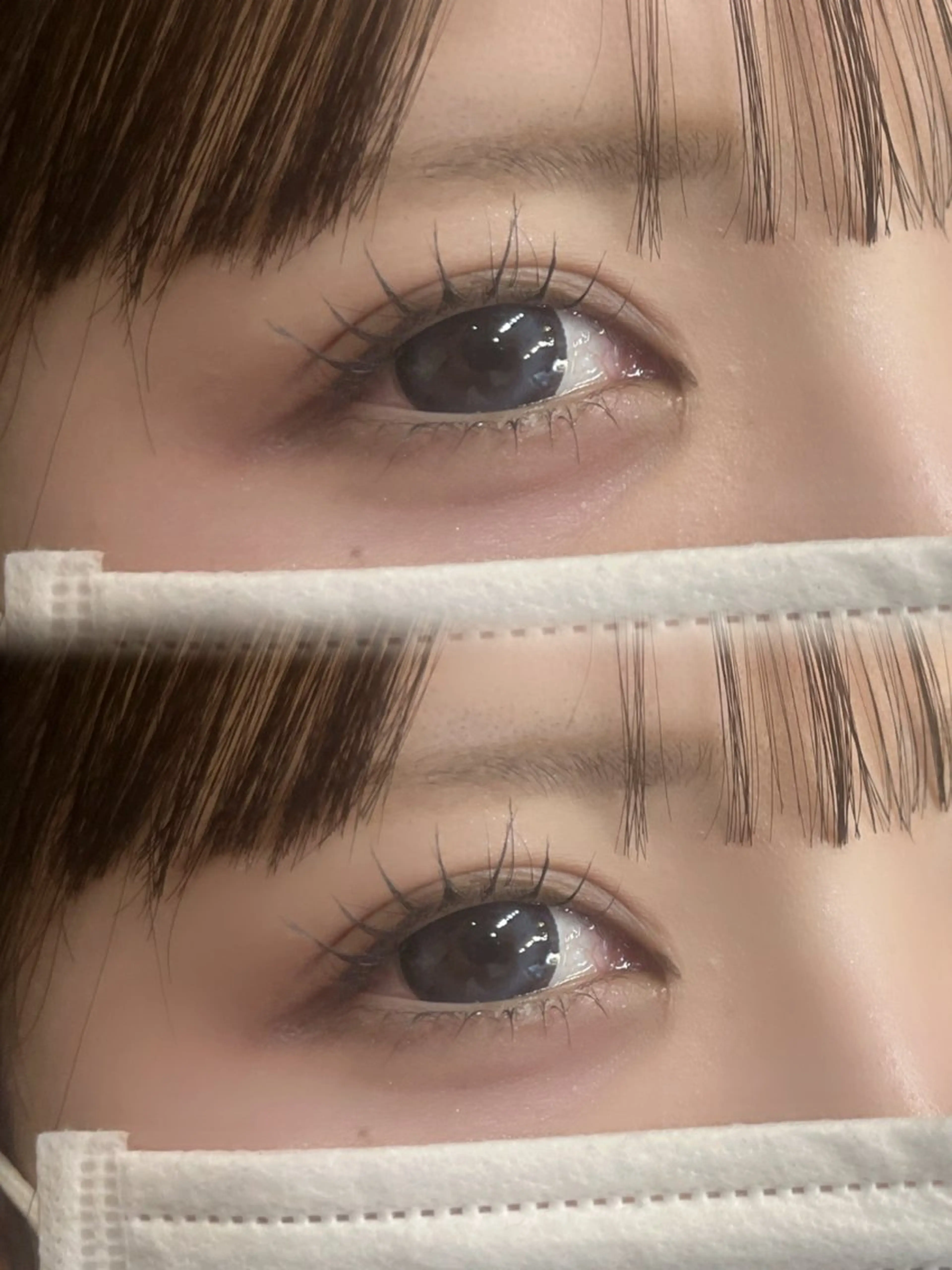 韓国で大人気🇰🇷『まつげパーマ+ブラックティント』［上のみ］自まつげの存在感up & トリートメント効果でケアも✨の写真