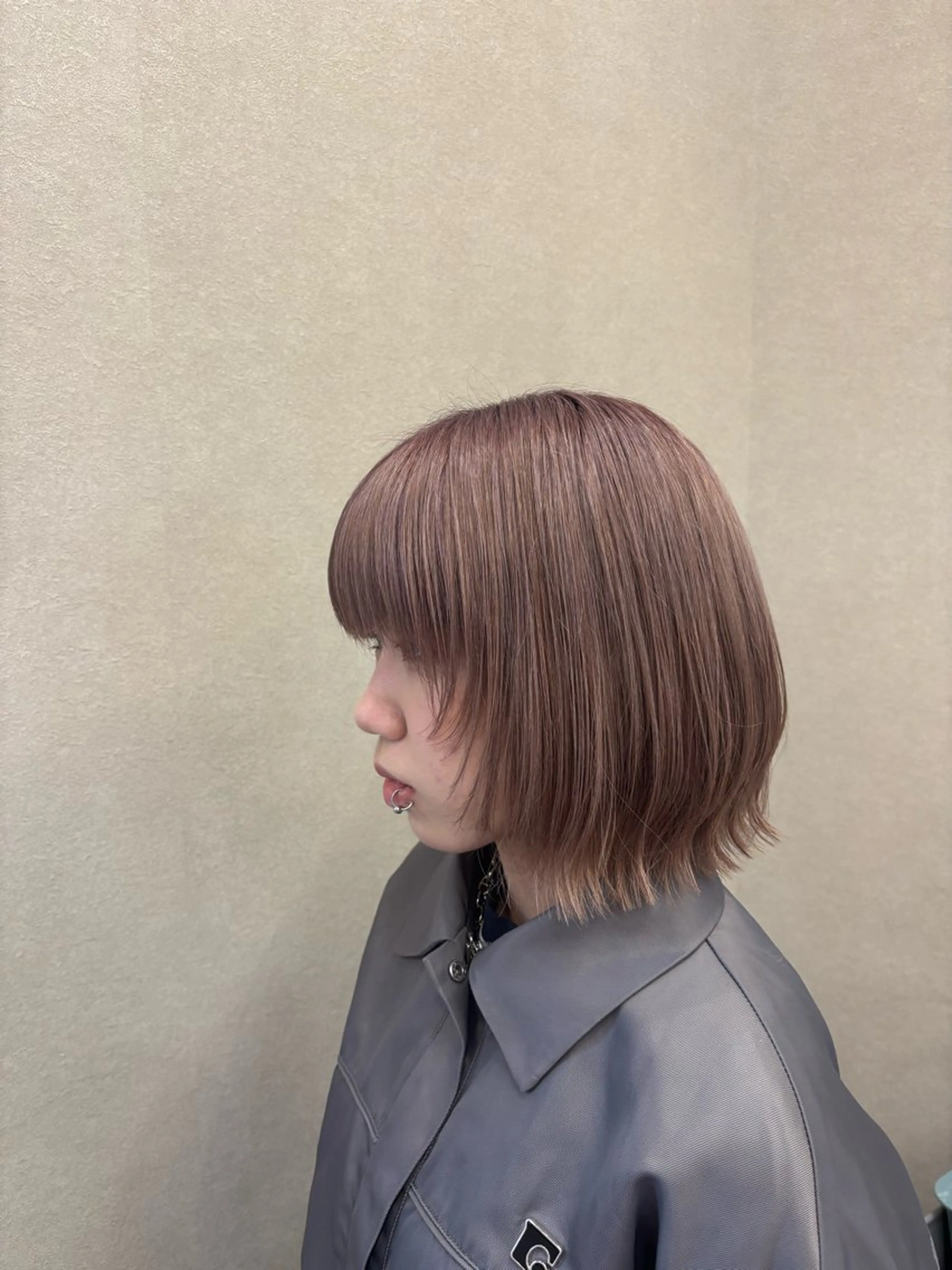 ミディアム 🎀暖色カラー🎀 airi♡のヘアスタイル