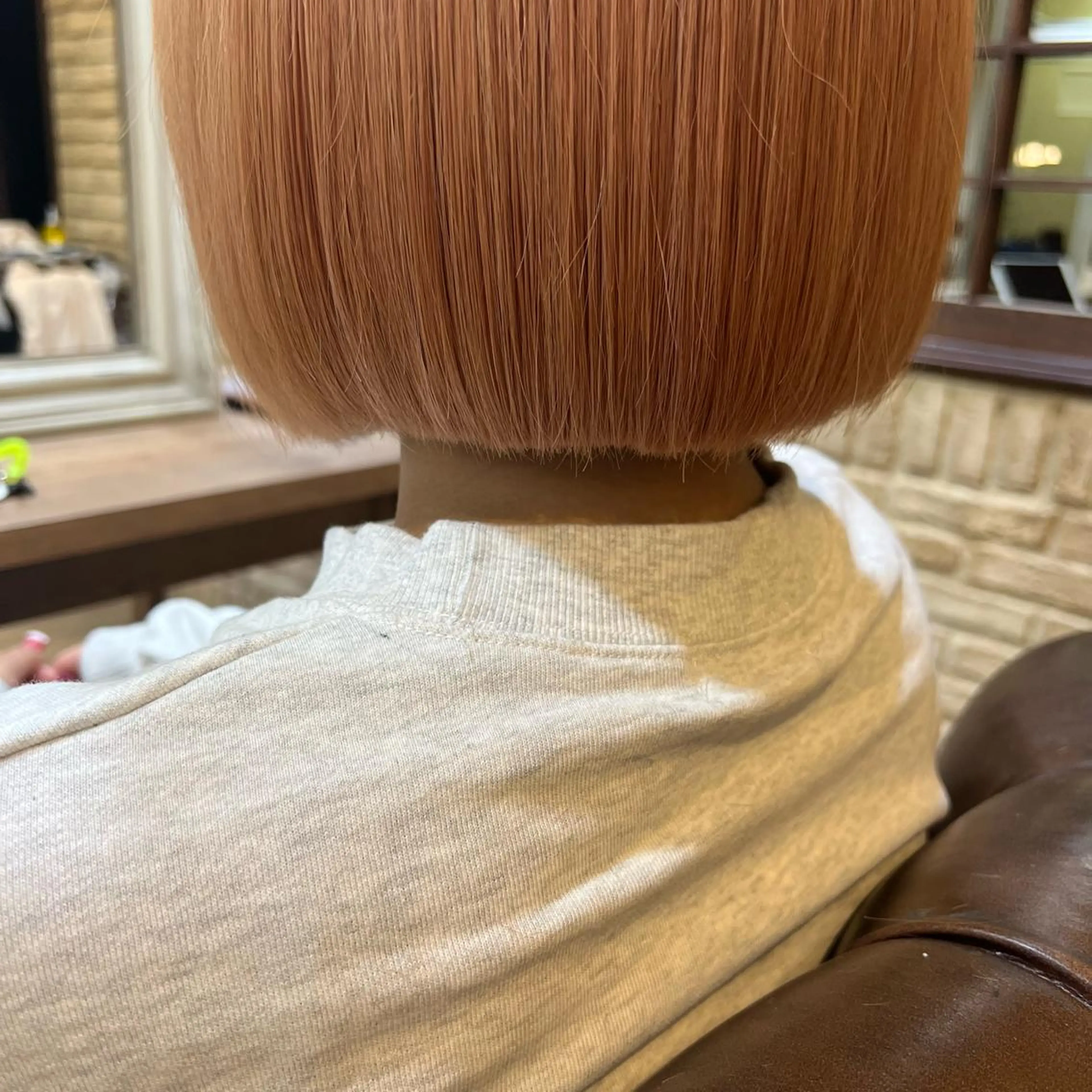 ショート ボブ 染矢 優希のヘアスタイル