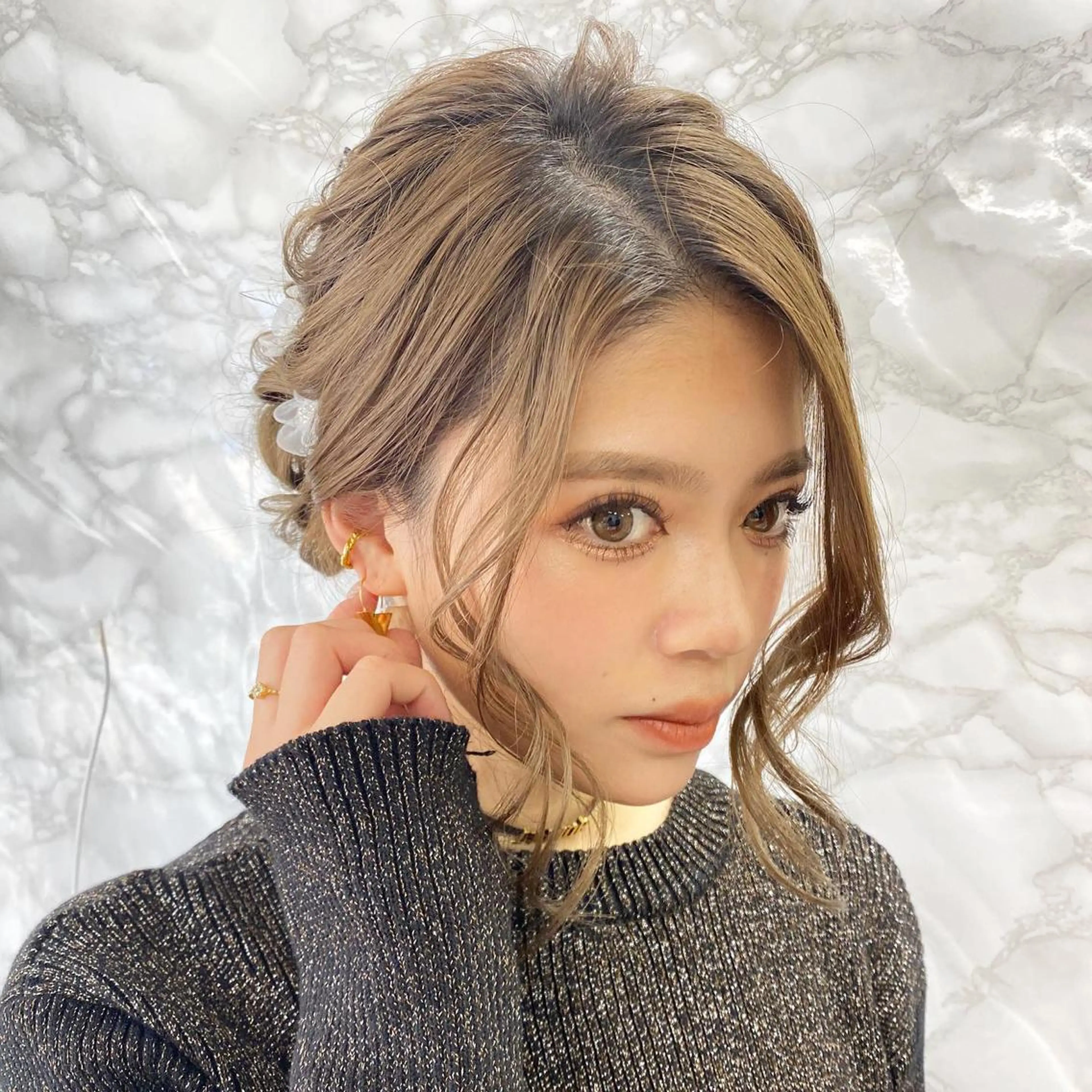ヘアアレンジ ヘアセットサロン ココのヘアスタイル