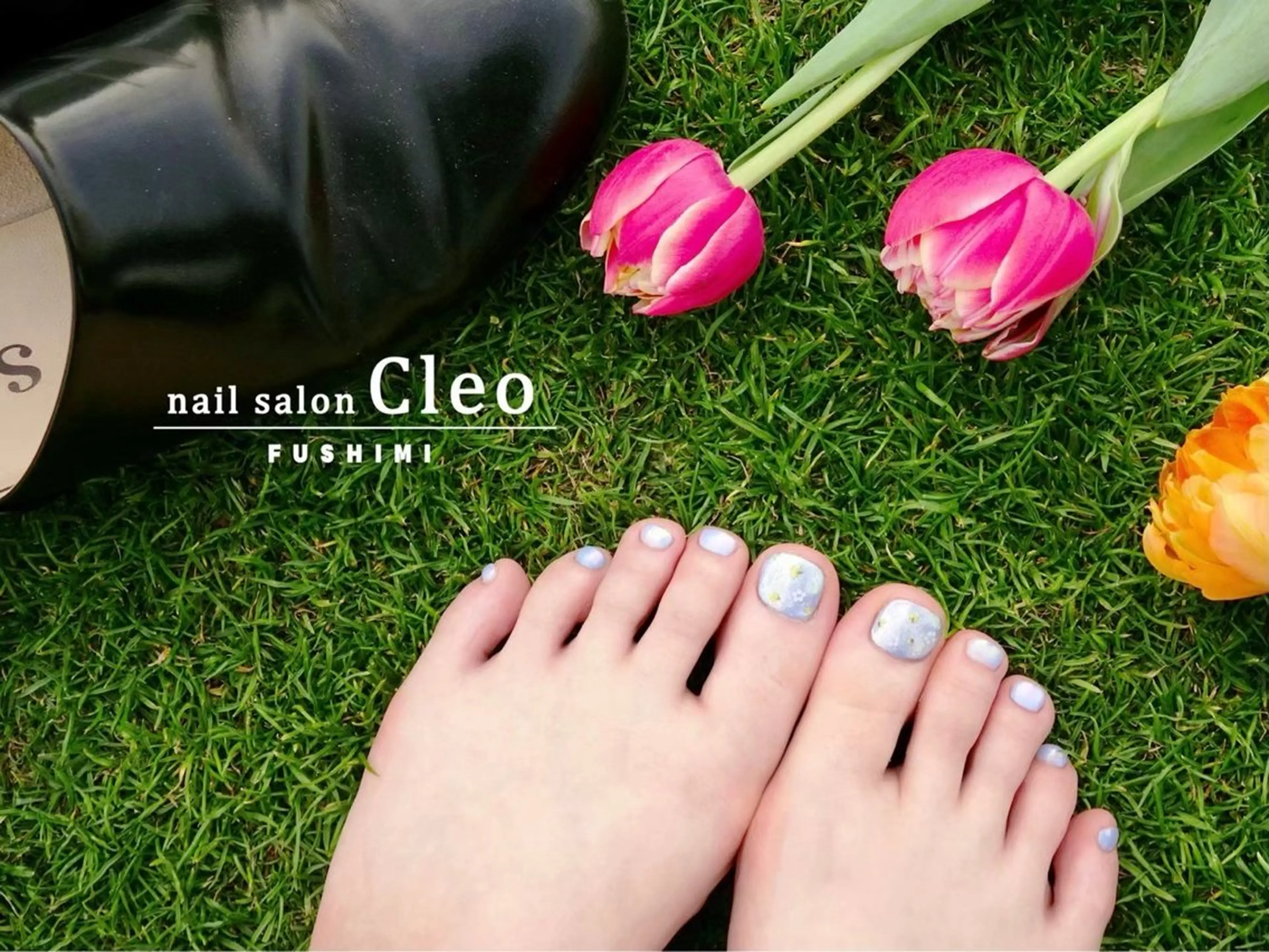 【5月末まで限定】フットワンカラー🩵オフ無しの方限定⚠️条件あり！詳細ご確認下さい⚠️の写真