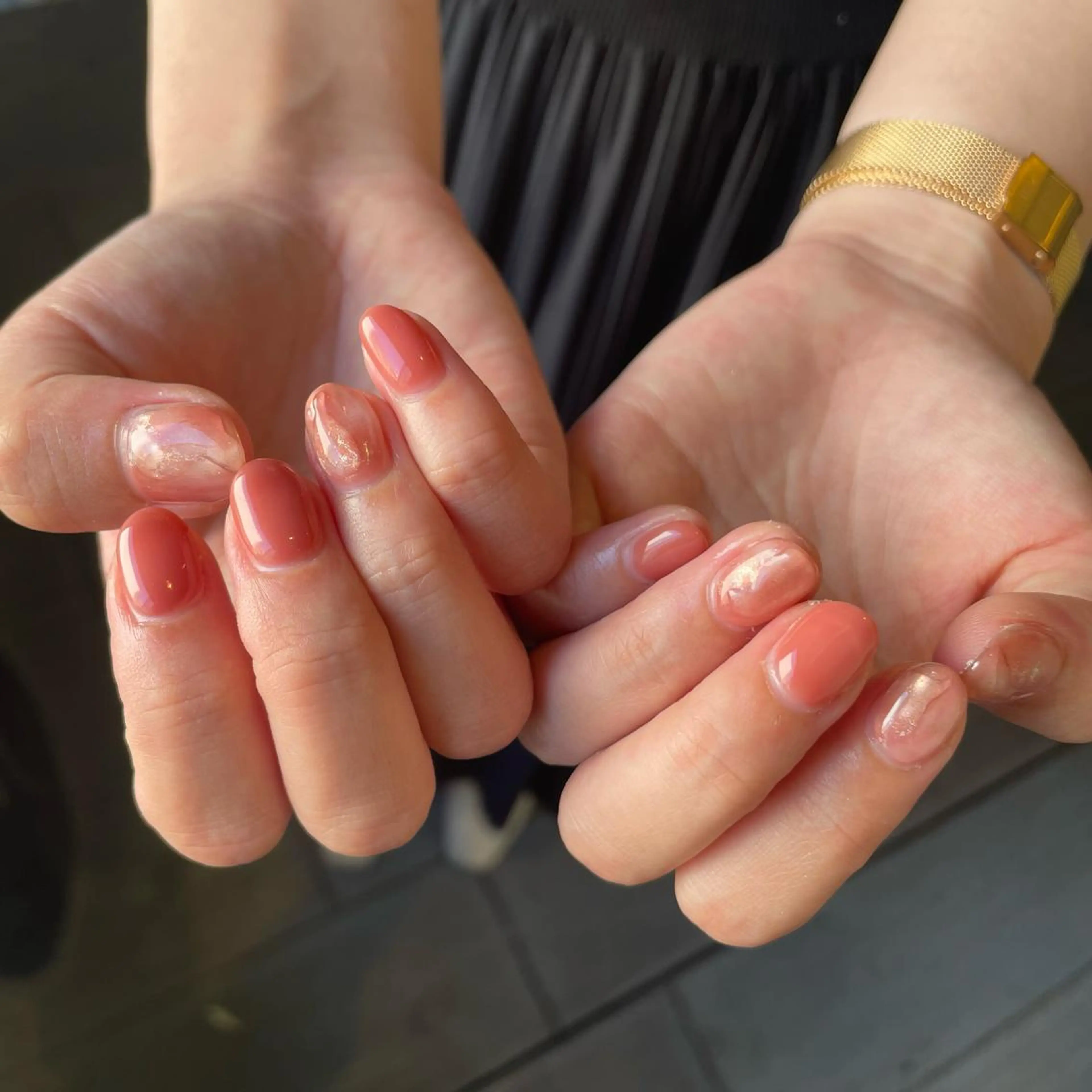 ネイル シンプルネイル SOL　nail イマナカのネイルデザイン