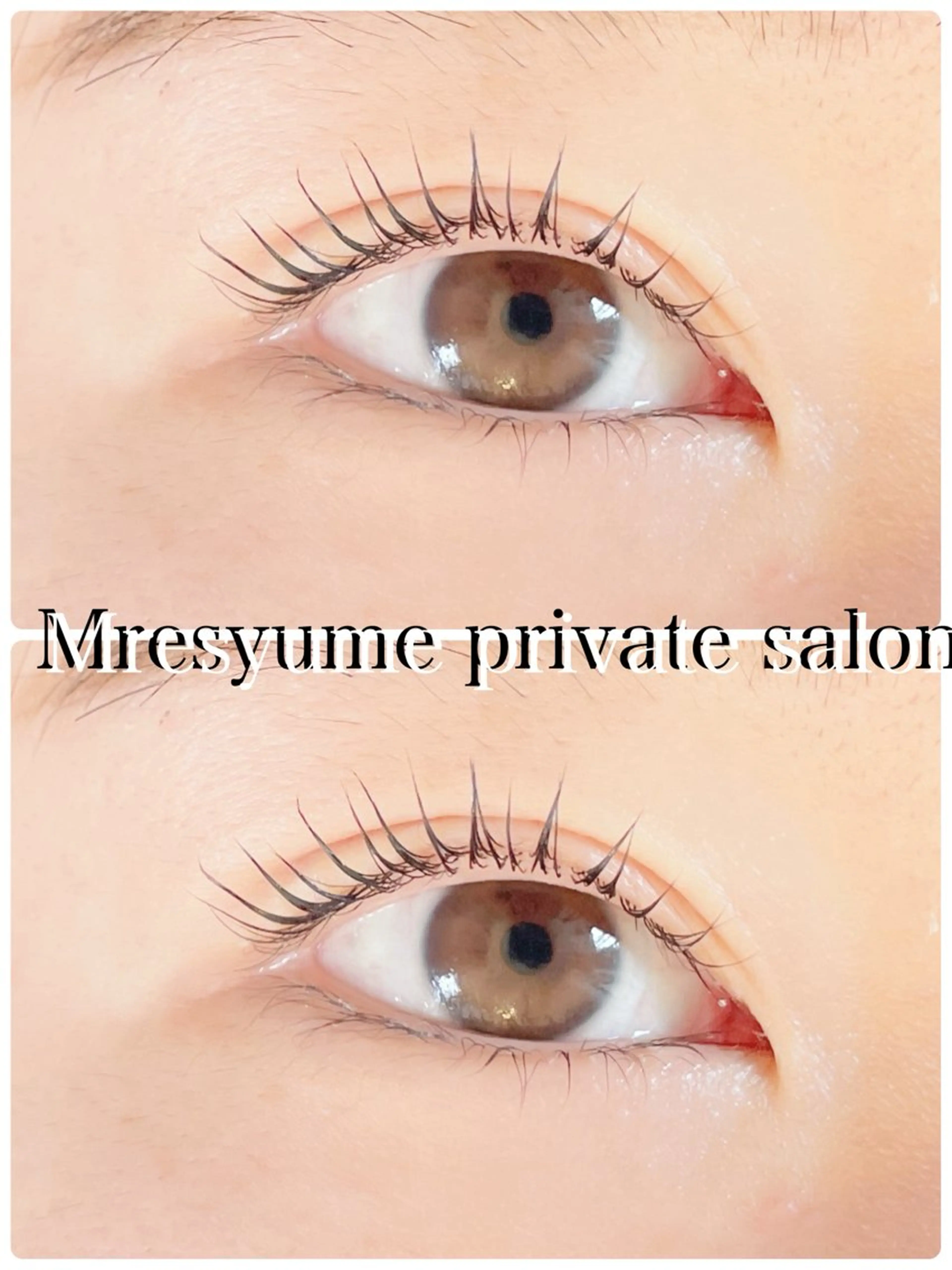 マツエク・マツパ マツパ Mresyume MAYUのマツエク・マツパデザイン