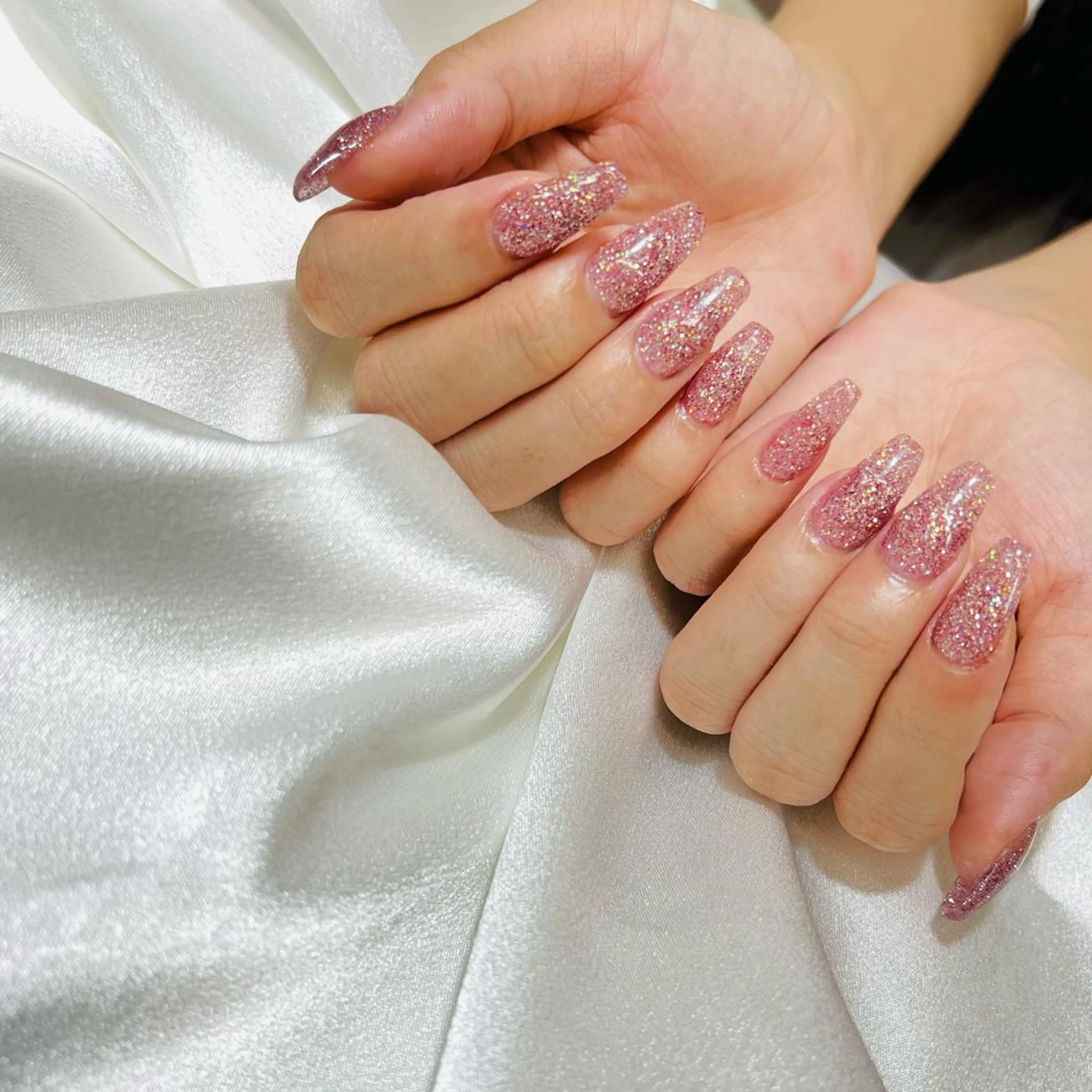 【うるキラ☆チップ長さ出し10本】ワンカラー/マグネット/フラッシュ/ラメ◎の写真