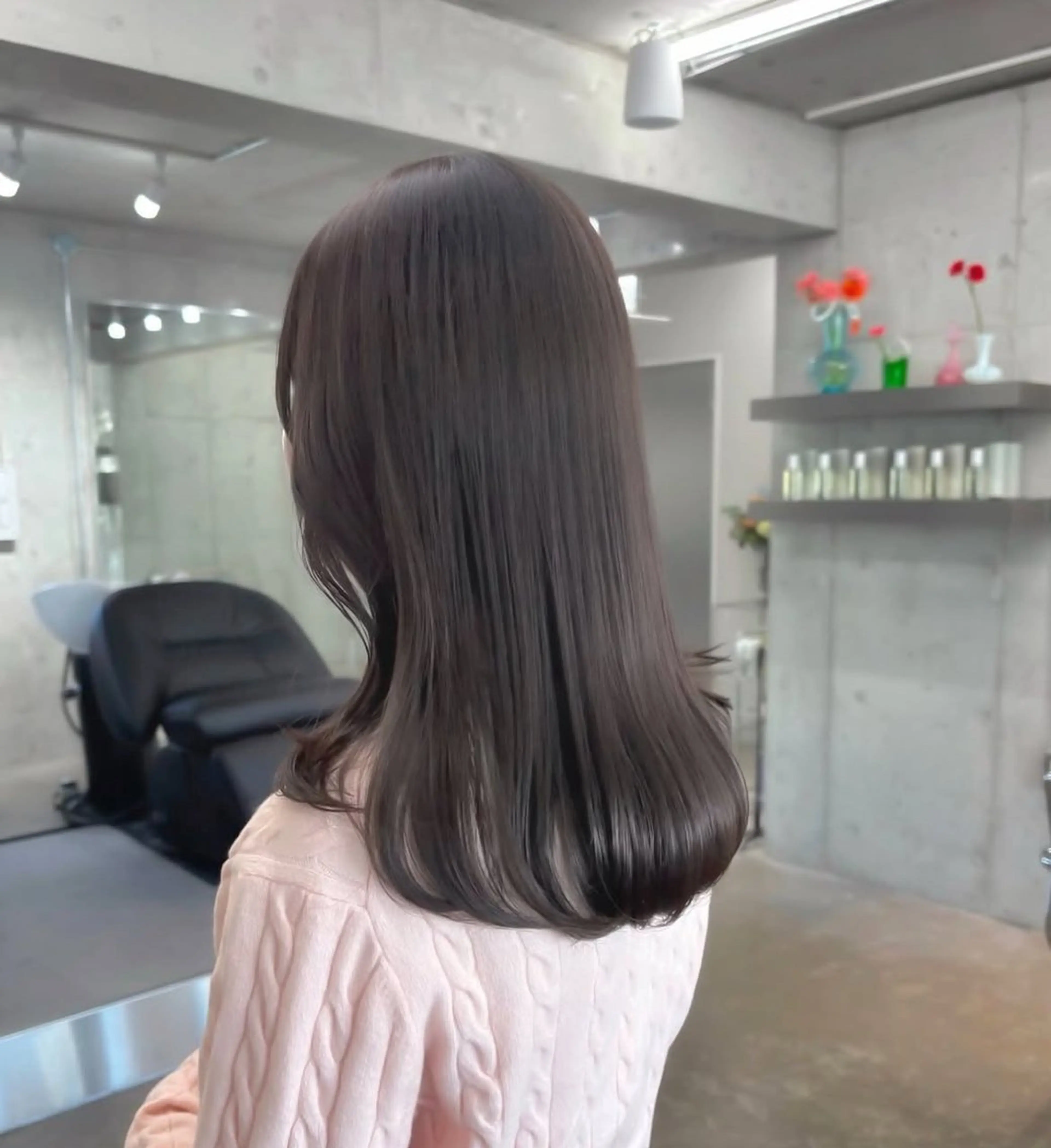 🤍人気no.2🤍似合わせカット + 透明感カラー + うる艶トリートメントの写真