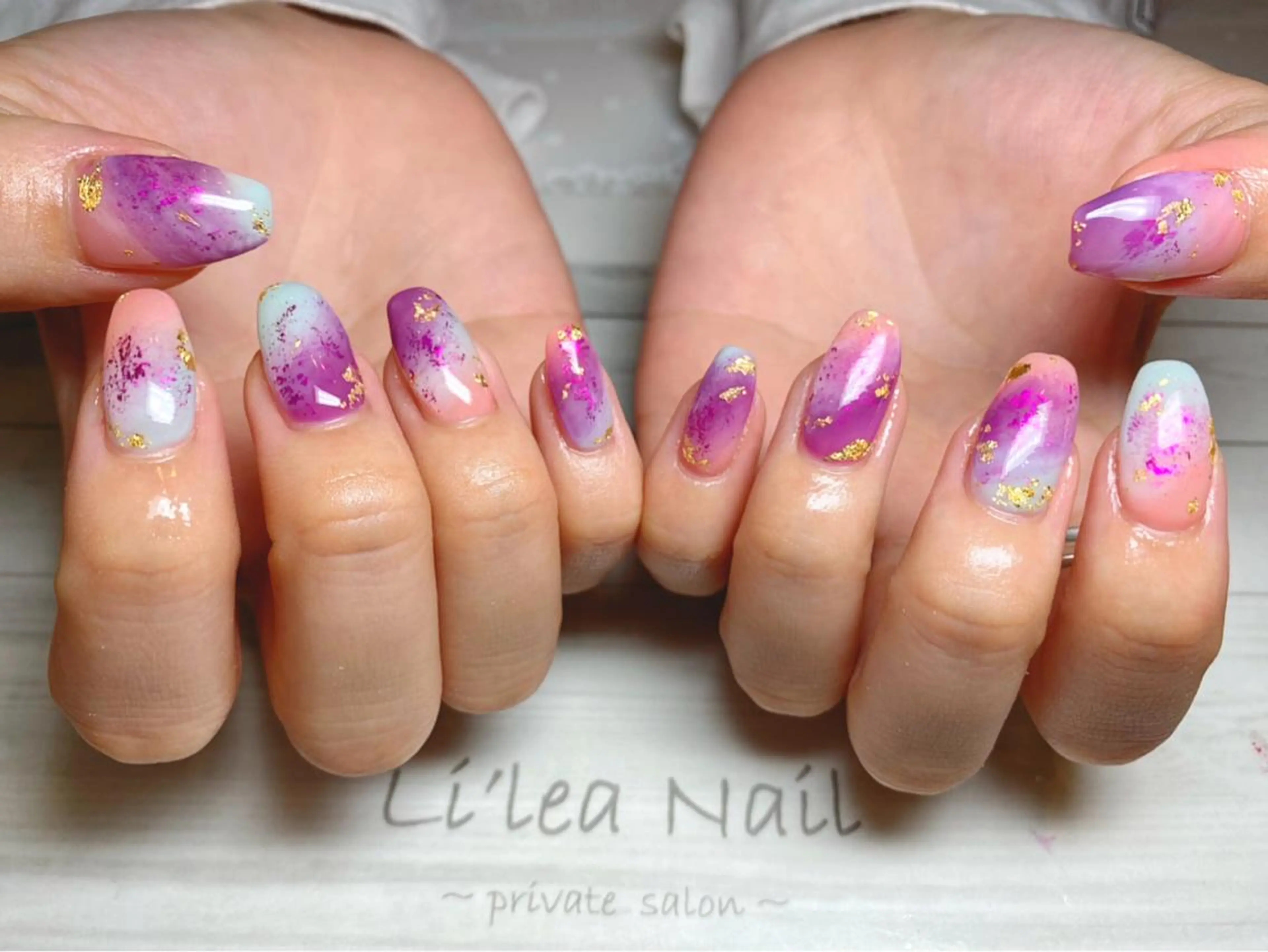 ネイル Li'leaNail AINAのネイルデザイン