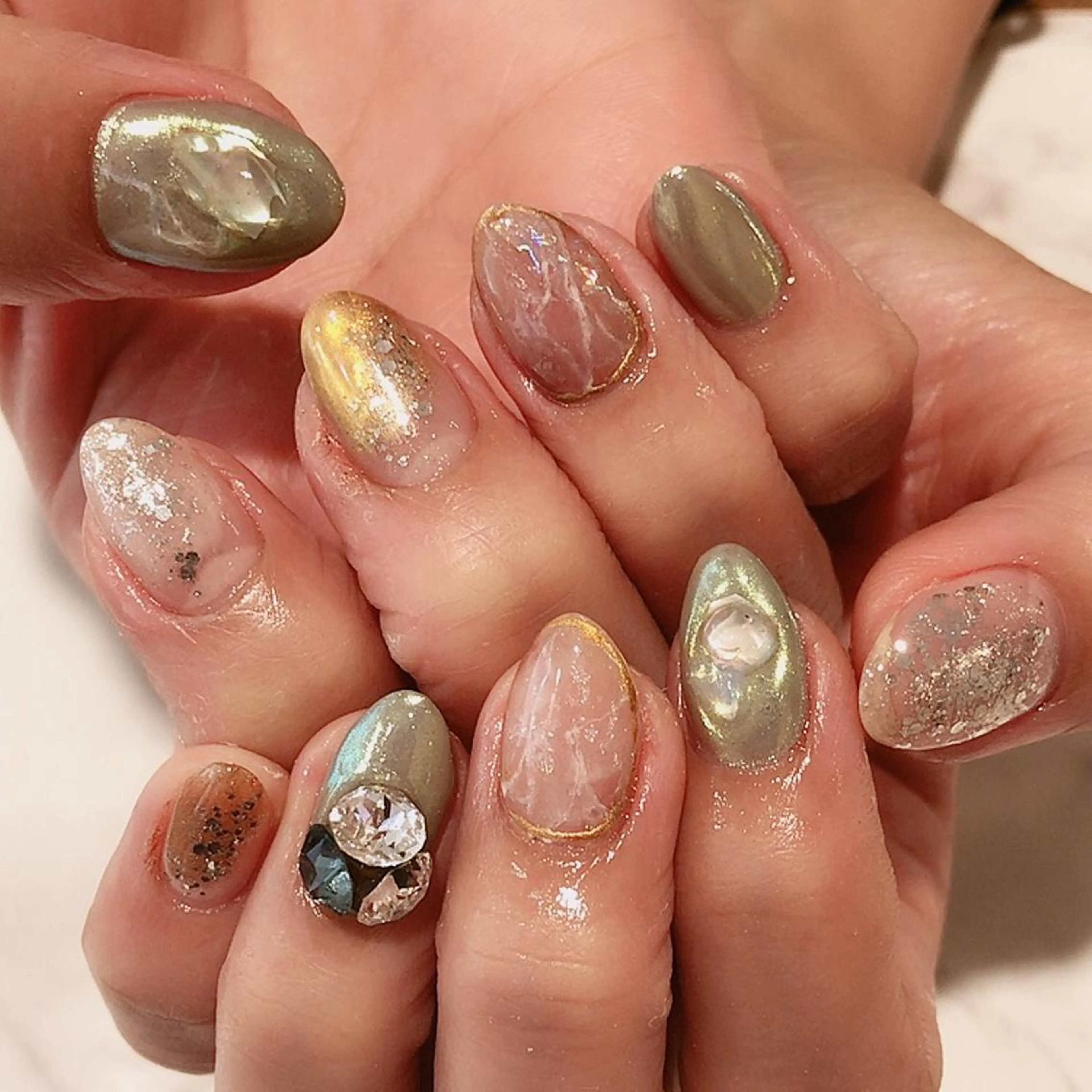 ネイル ハンドネイル ハンドケア nailsalon SuMILEのネイルデザイン