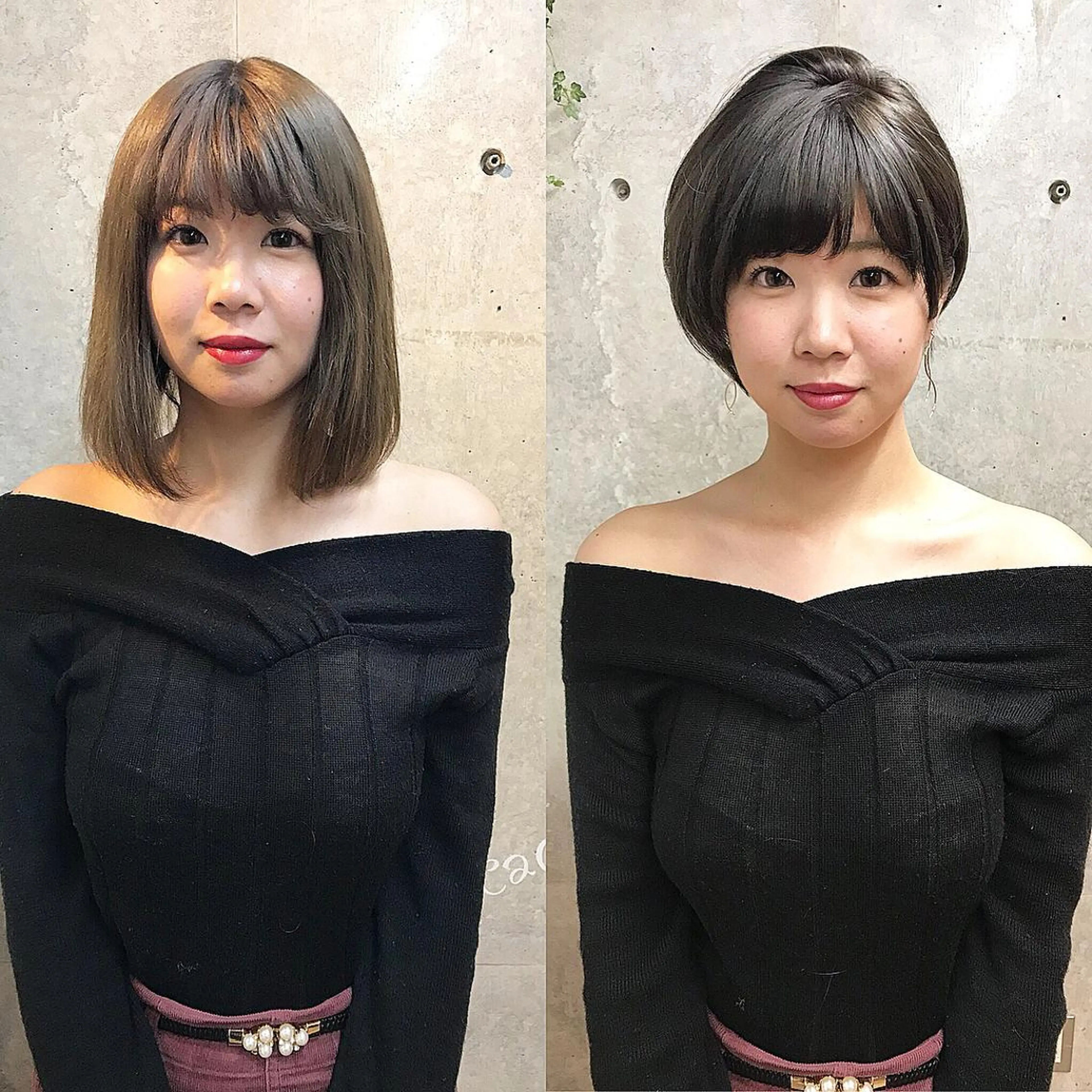 ショート カラー 及川 光のヘアスタイル
