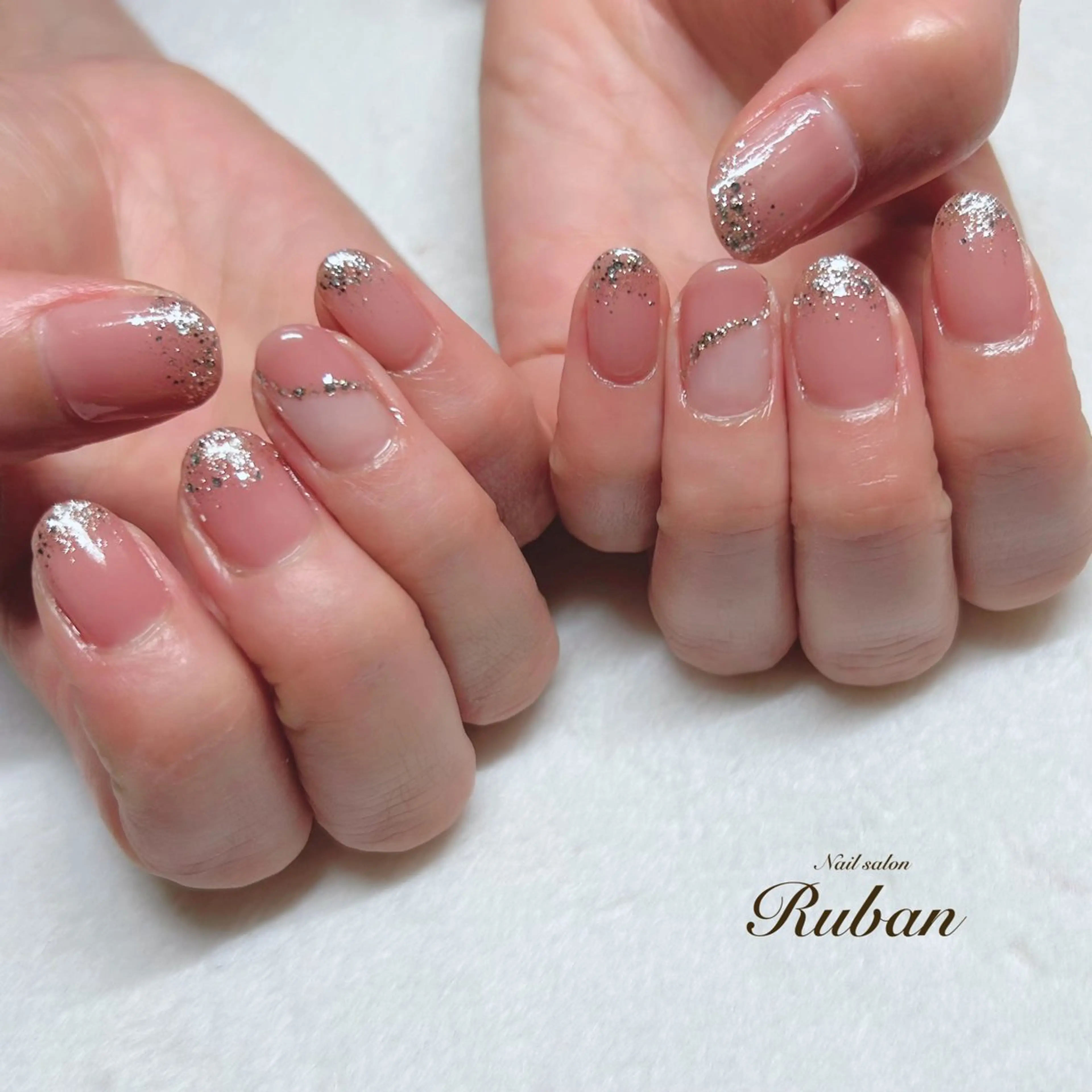 ネイル グラデーション シンプルネイル Nail salon Rubanのネイルデザイン
