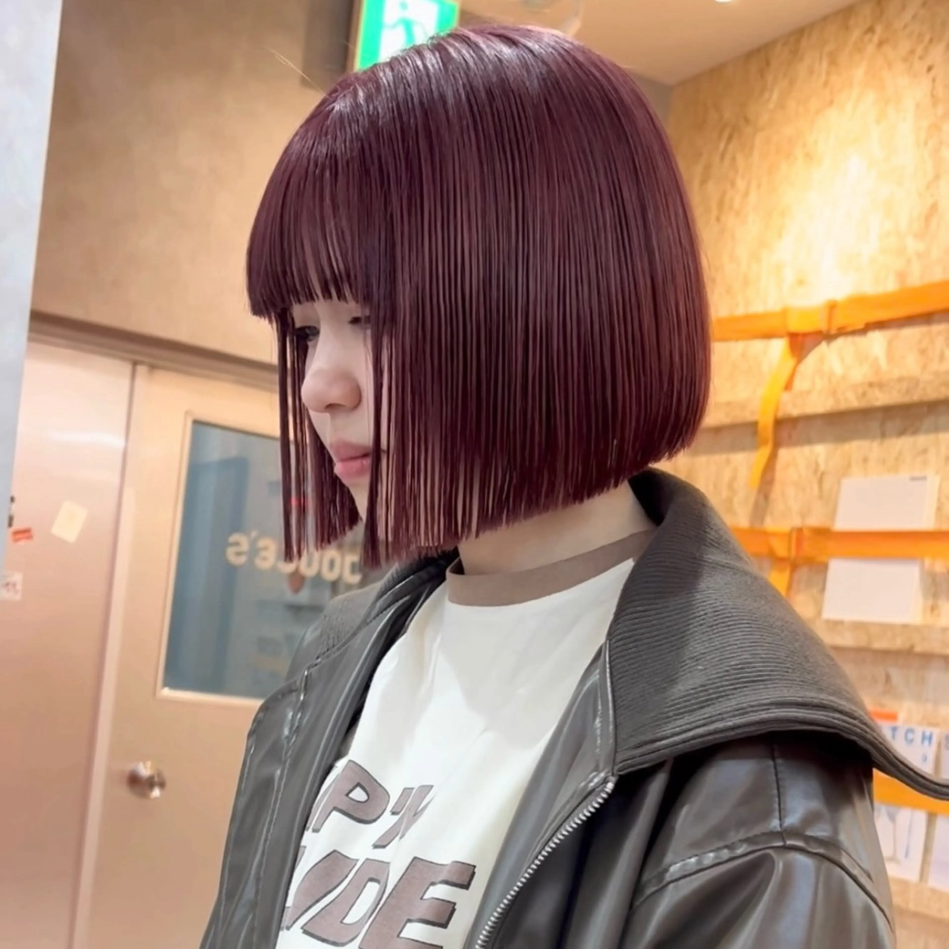 ショート カラー arisa/暖色 /伏見/レイヤーのヘアスタイル