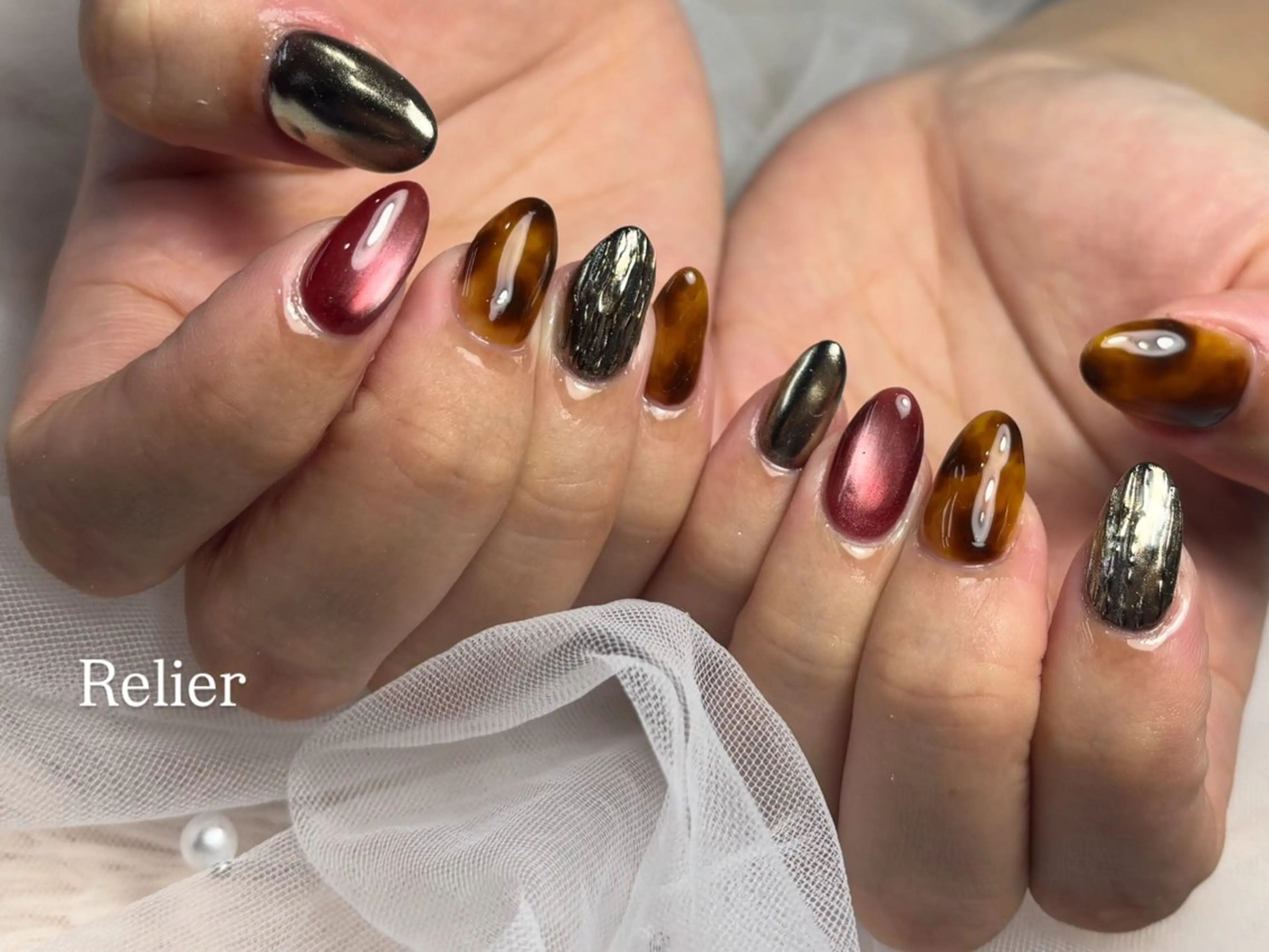 ネイル Nail salon Relierのネイルデザイン