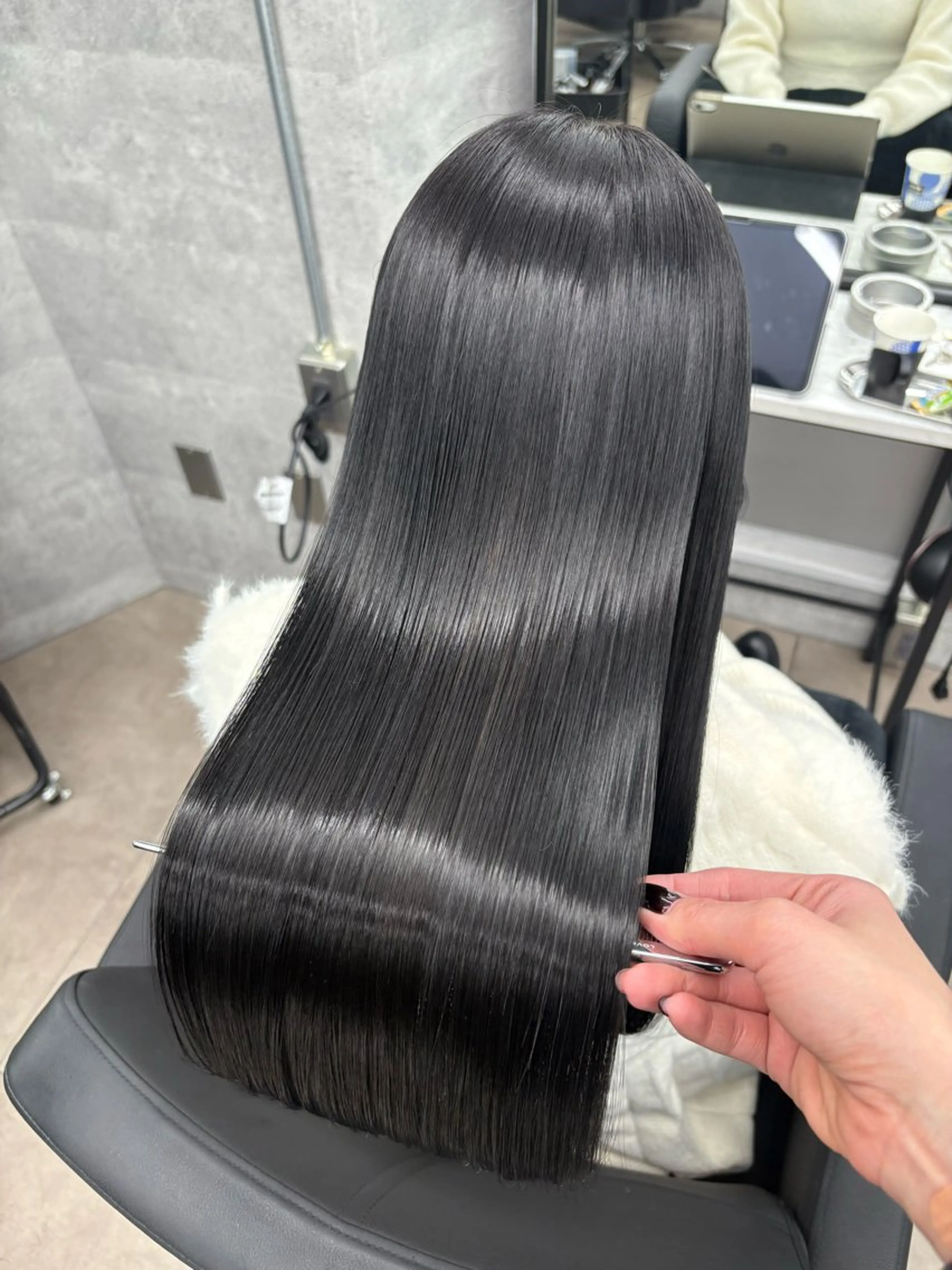 セミロング カラー 髪質改善/ﾚｲﾔｰ ｶｯﾄ/店長/原島のヘアスタイル