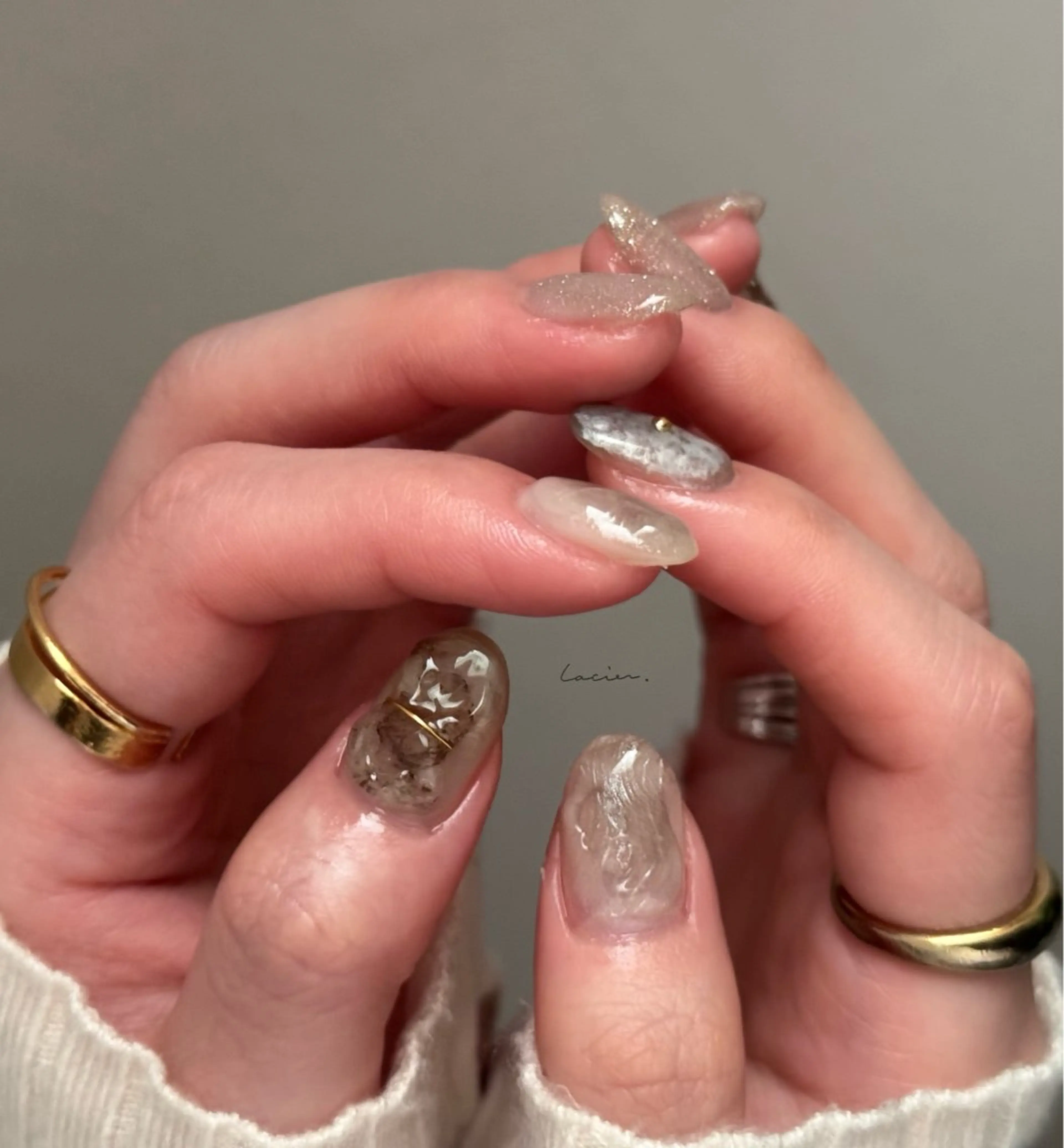 ネイル ハンドネイル lacier nailのネイルデザイン